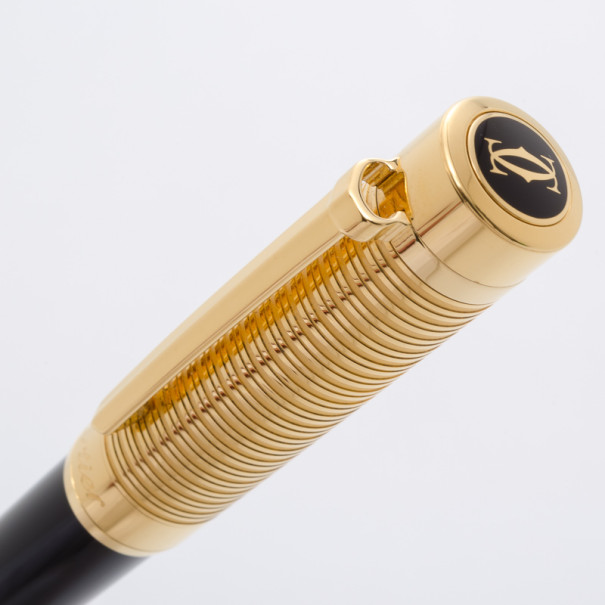 Pre Owned Cartier Pasha Gold Plated Top Ballpoint