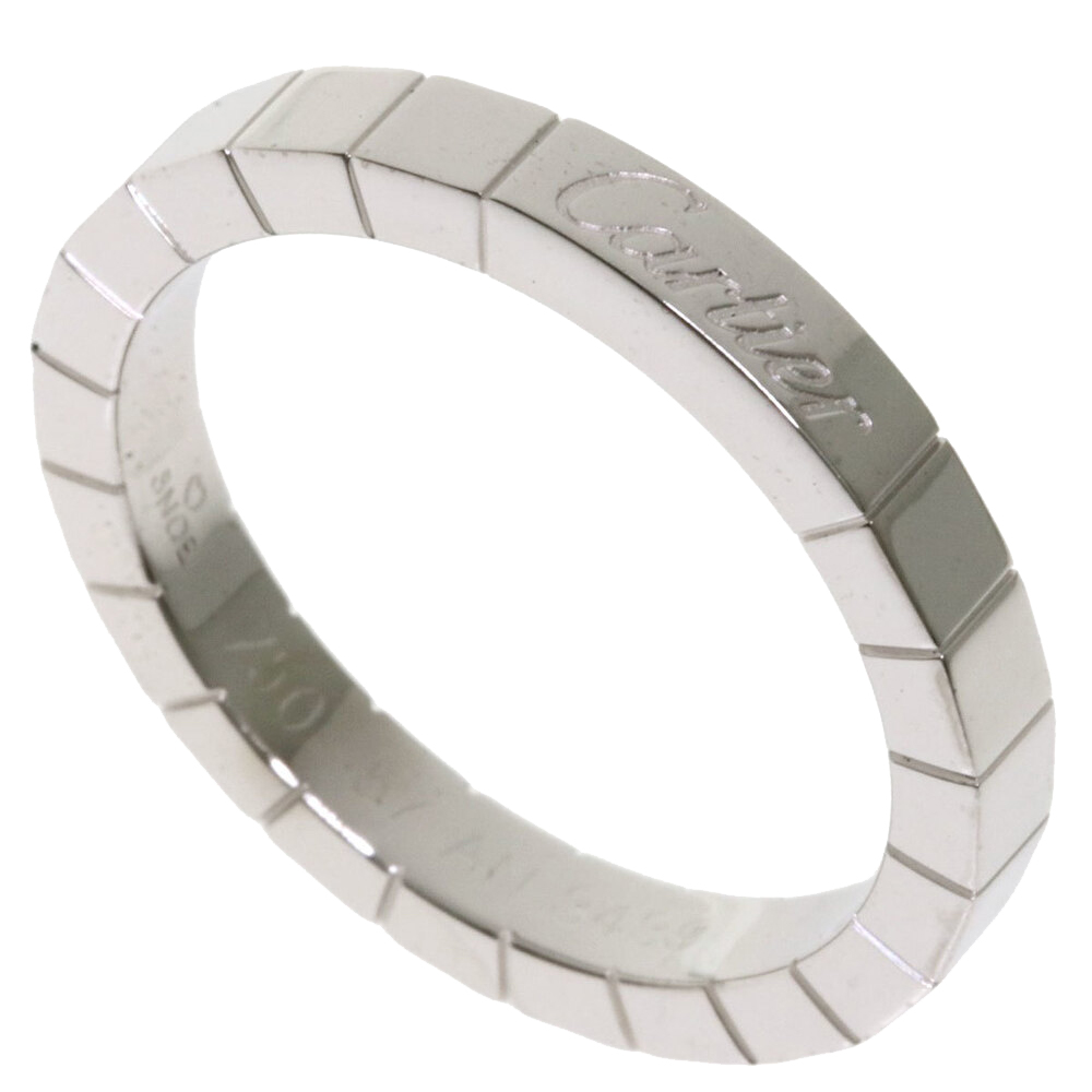 

Cartier Lanieres 18K White Gold Ring Size EU 57