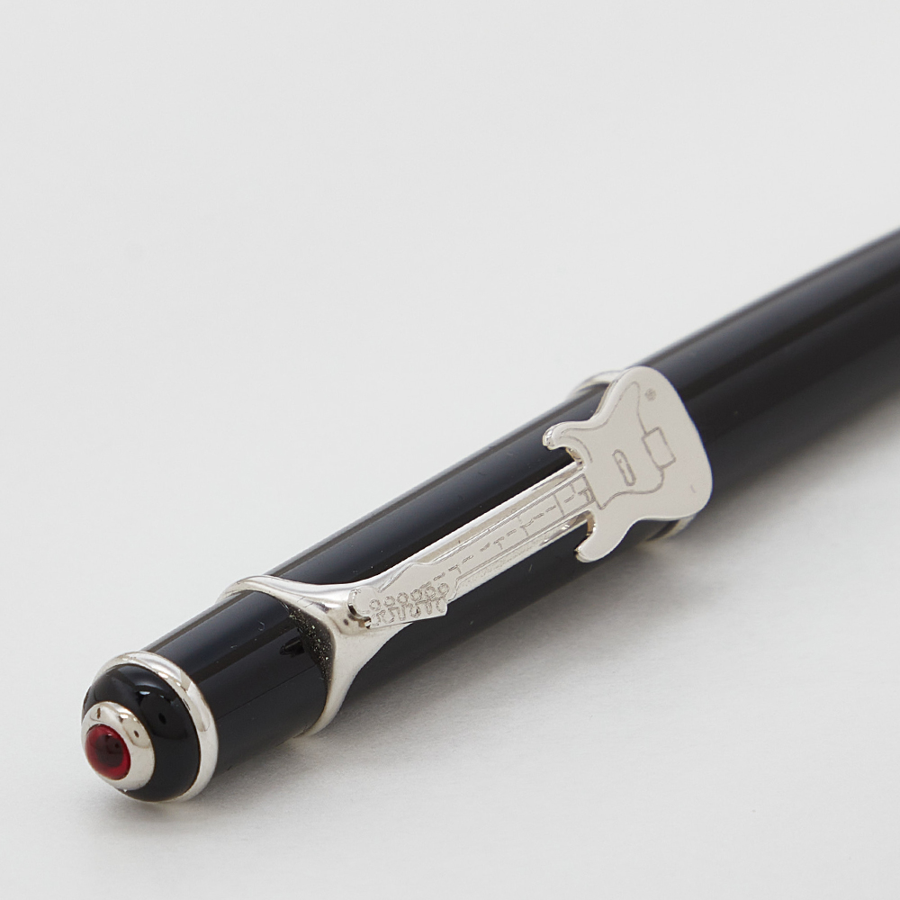 

Cartier Silver, Black Lacquer Diablo Pen