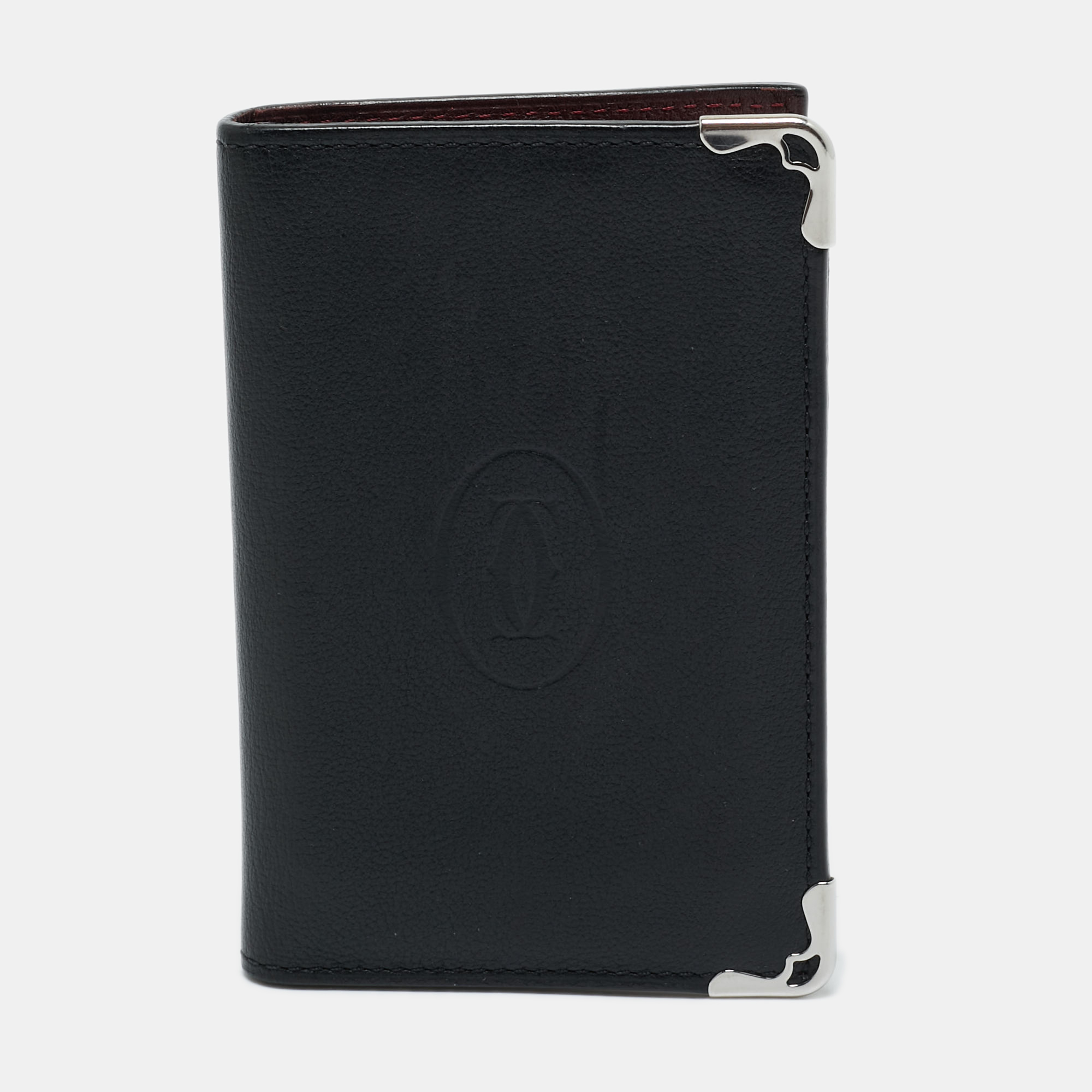 

Cartier Black Leather Must de Cartier Card Holder