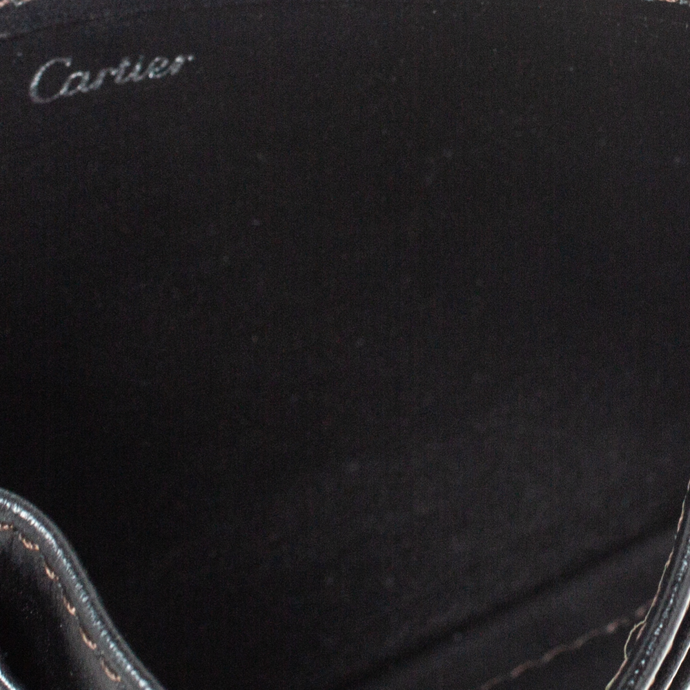 

Cartier Black Leather Card Holder
