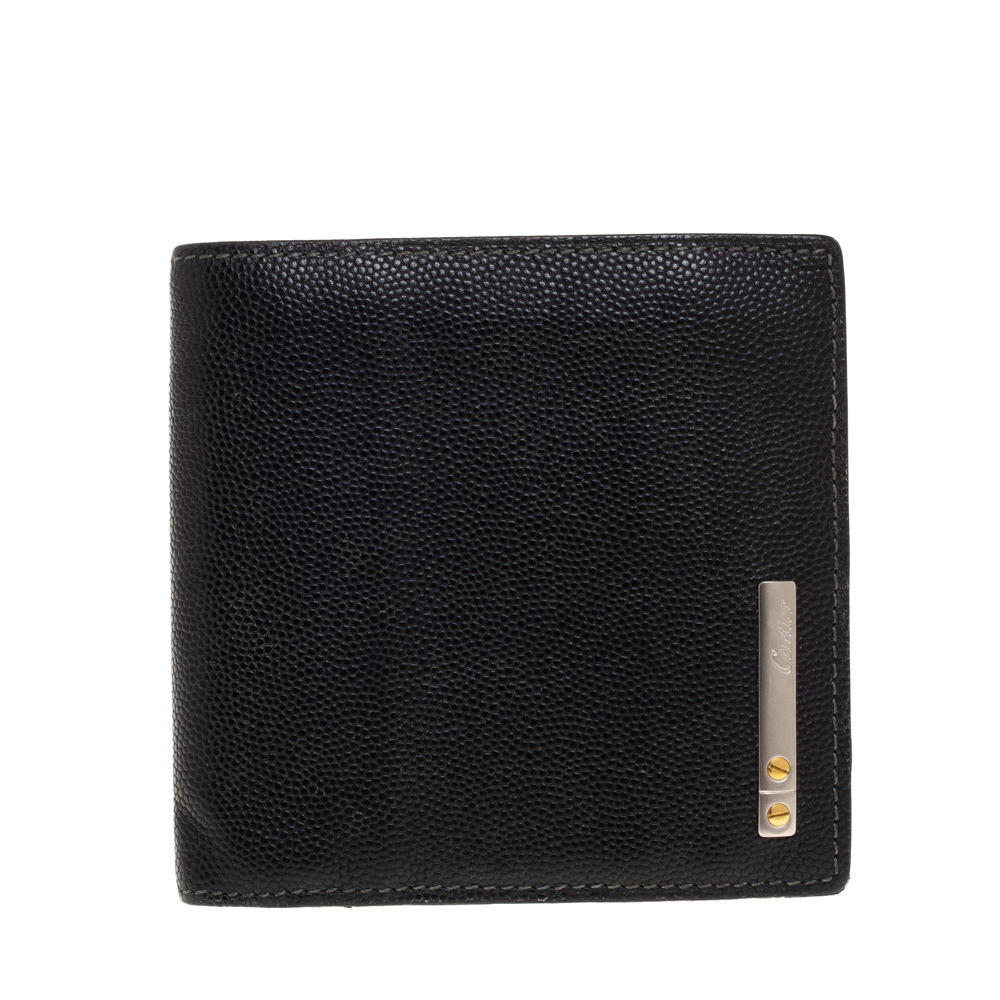 Cartier wallet clearance black