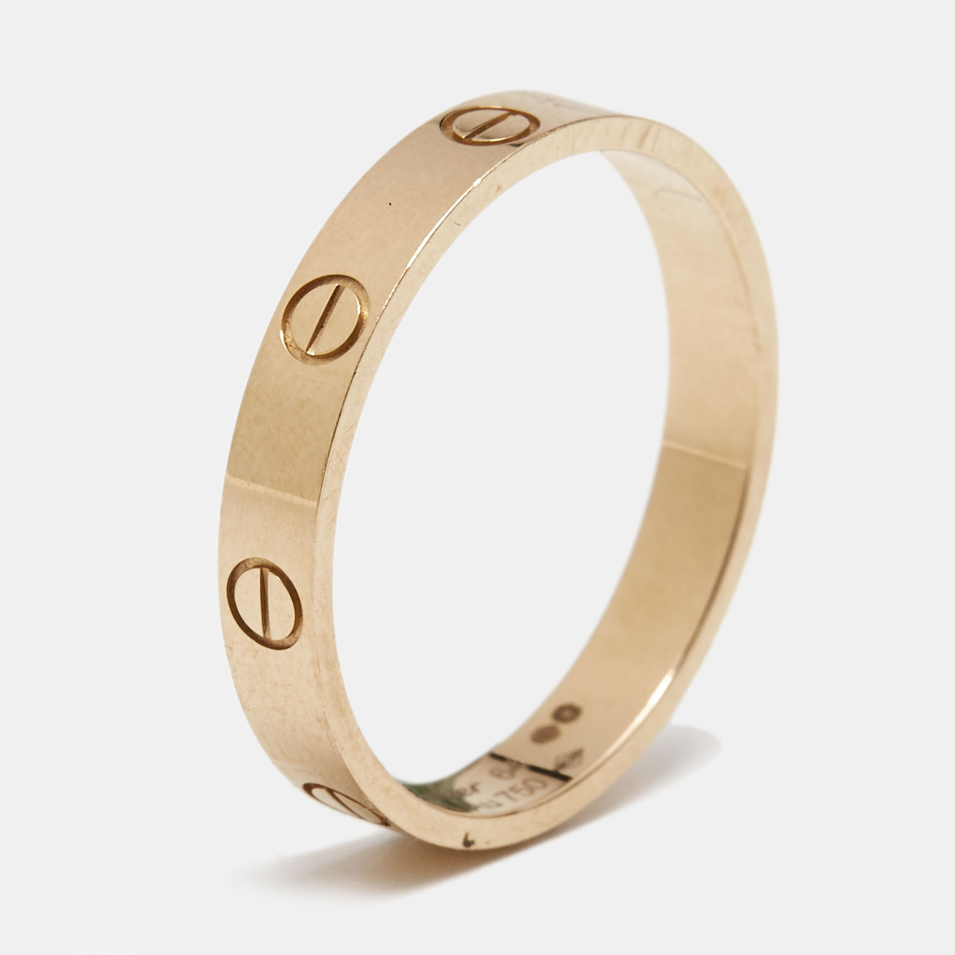 

Cartier Love 18k Rose Gold Small Model Wedding Band Size