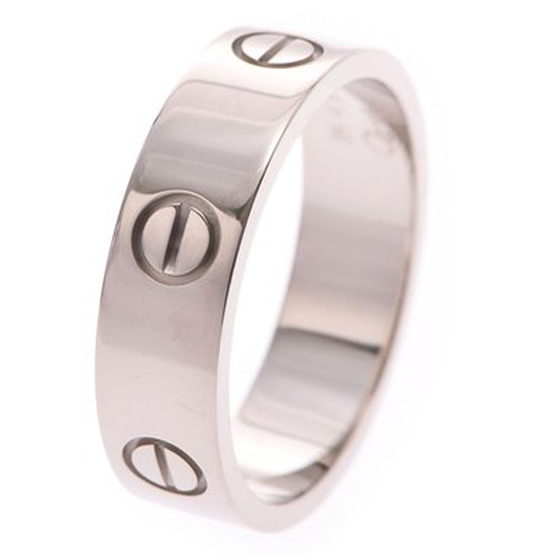 

Cartier Love 18K White Gold Ring Size