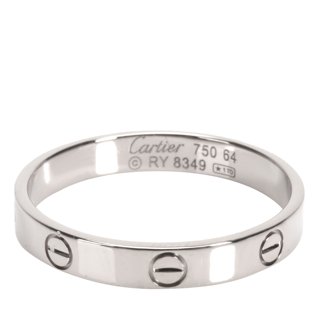 cartier love ring size 64