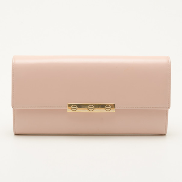 مملوكة مسبقًا Cartier Pink Love Continental Wallet 