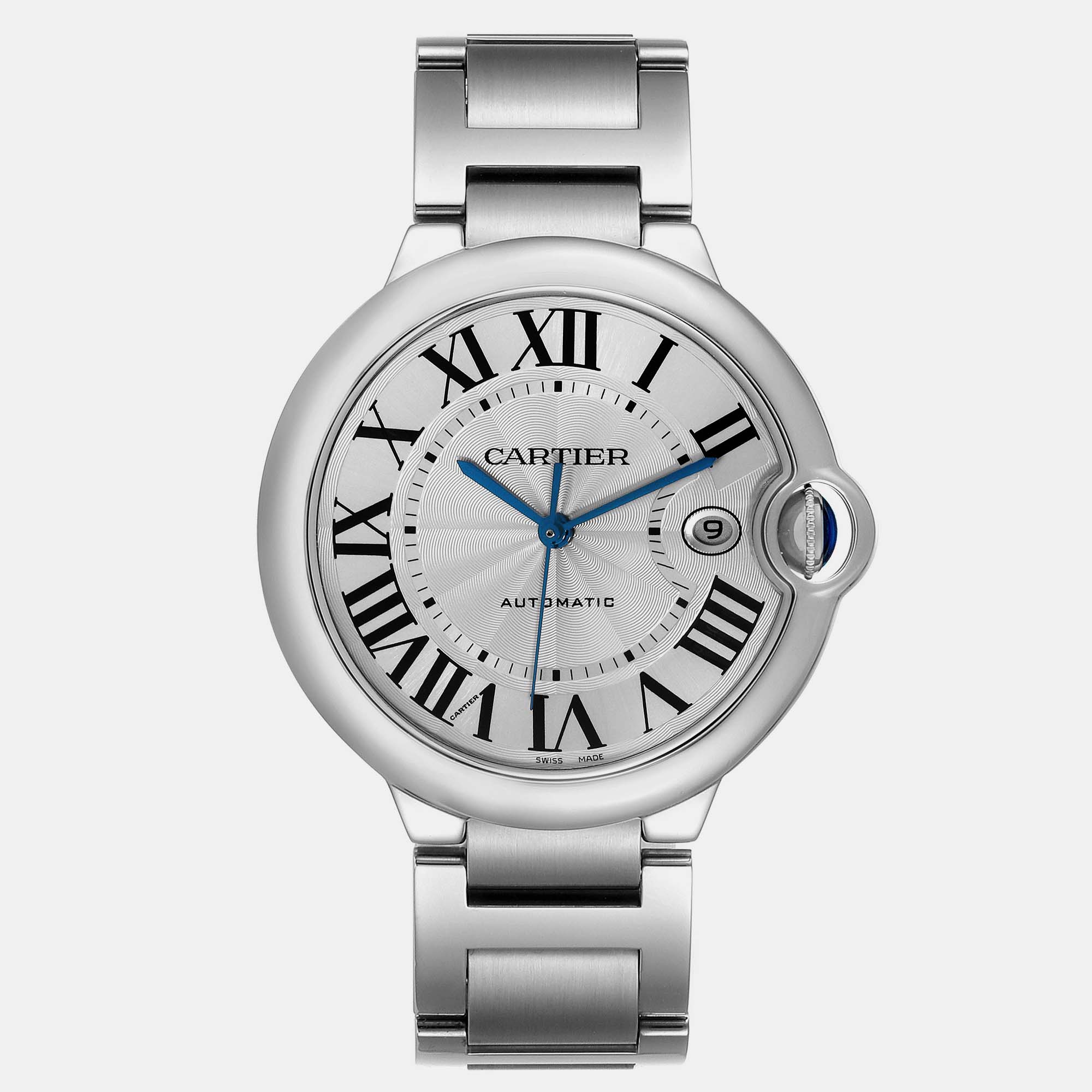 

Cartier Ballon Bleu Silver Dial Steel Men's Watch 42.0 mm