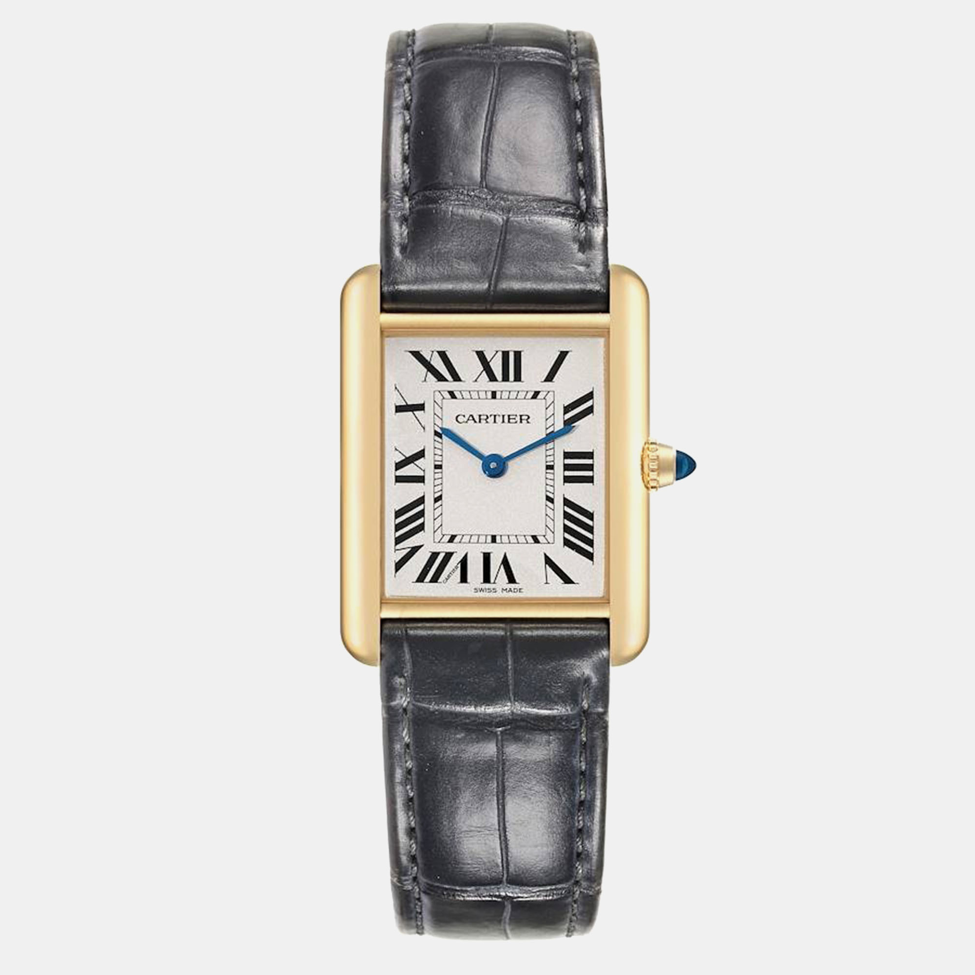 

Cartier Tank Louis Yellow Gold Silver Dial Mens Watch WGTA0067 33.7 mm x 25.5 mm