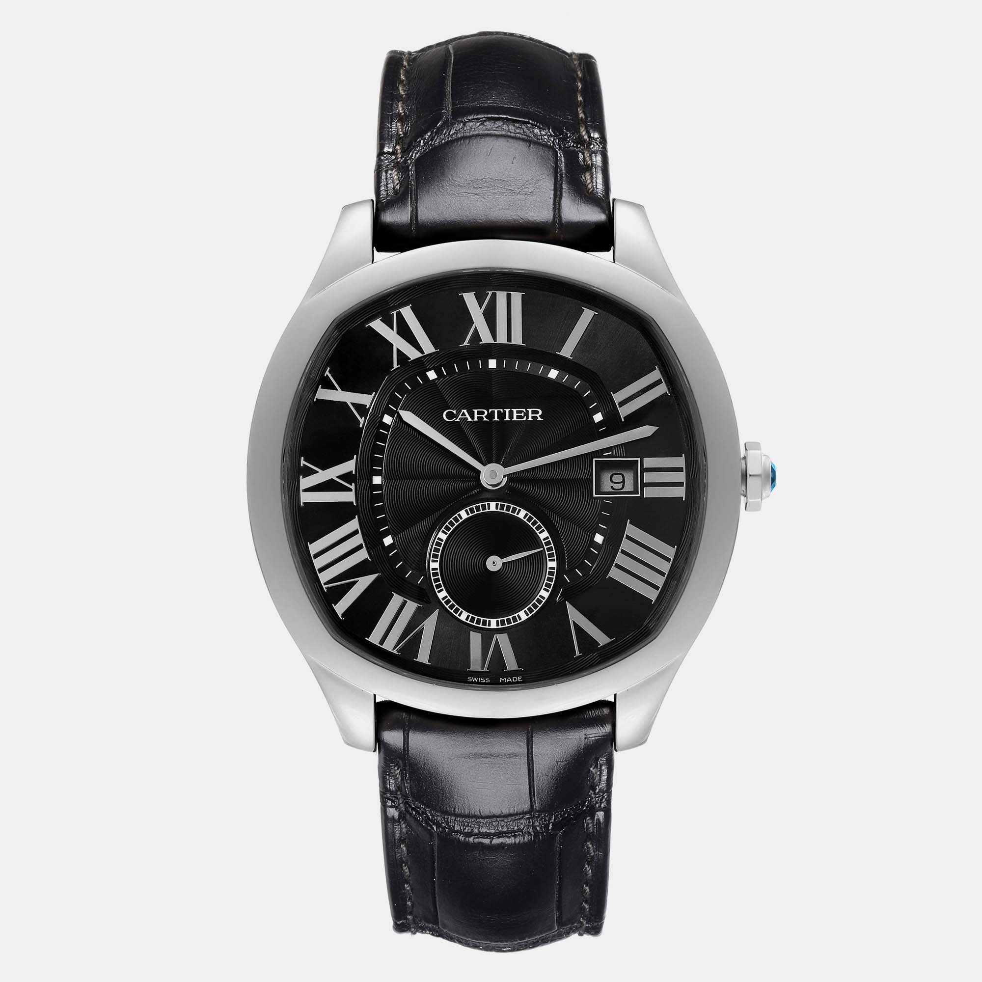 

Cartier Drive de Cartier Black Dial Steel Men's Watch 41.0 mm