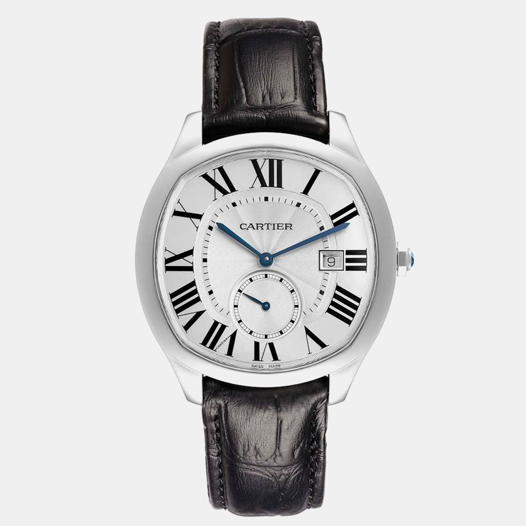 

Cartier Drive Silver Dial Steel Men's Watch WSNM0004 40 mm