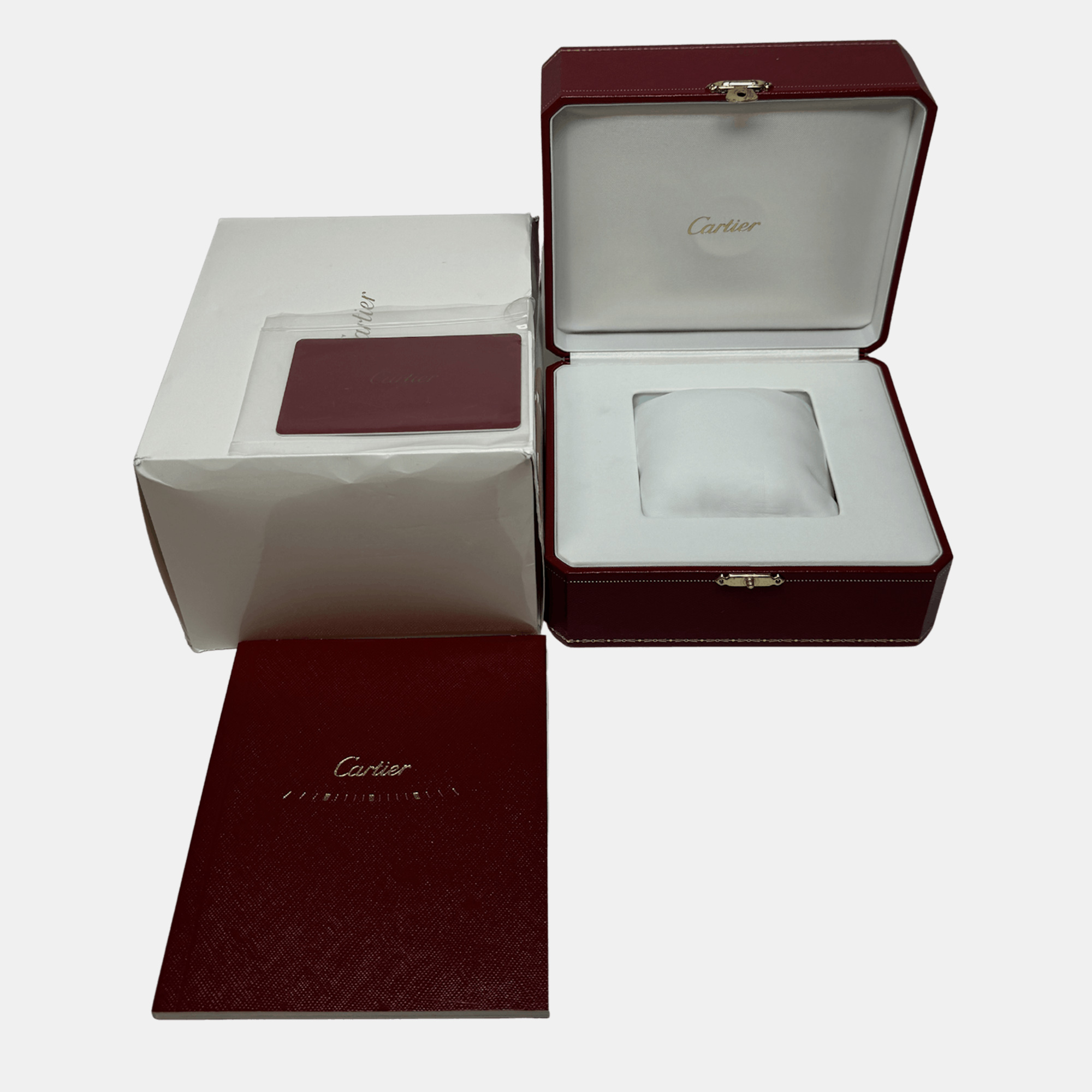 Cartier Silver Stainless Steel Cle de Cartier Automatic Men`s Wristwatch 35 mm 