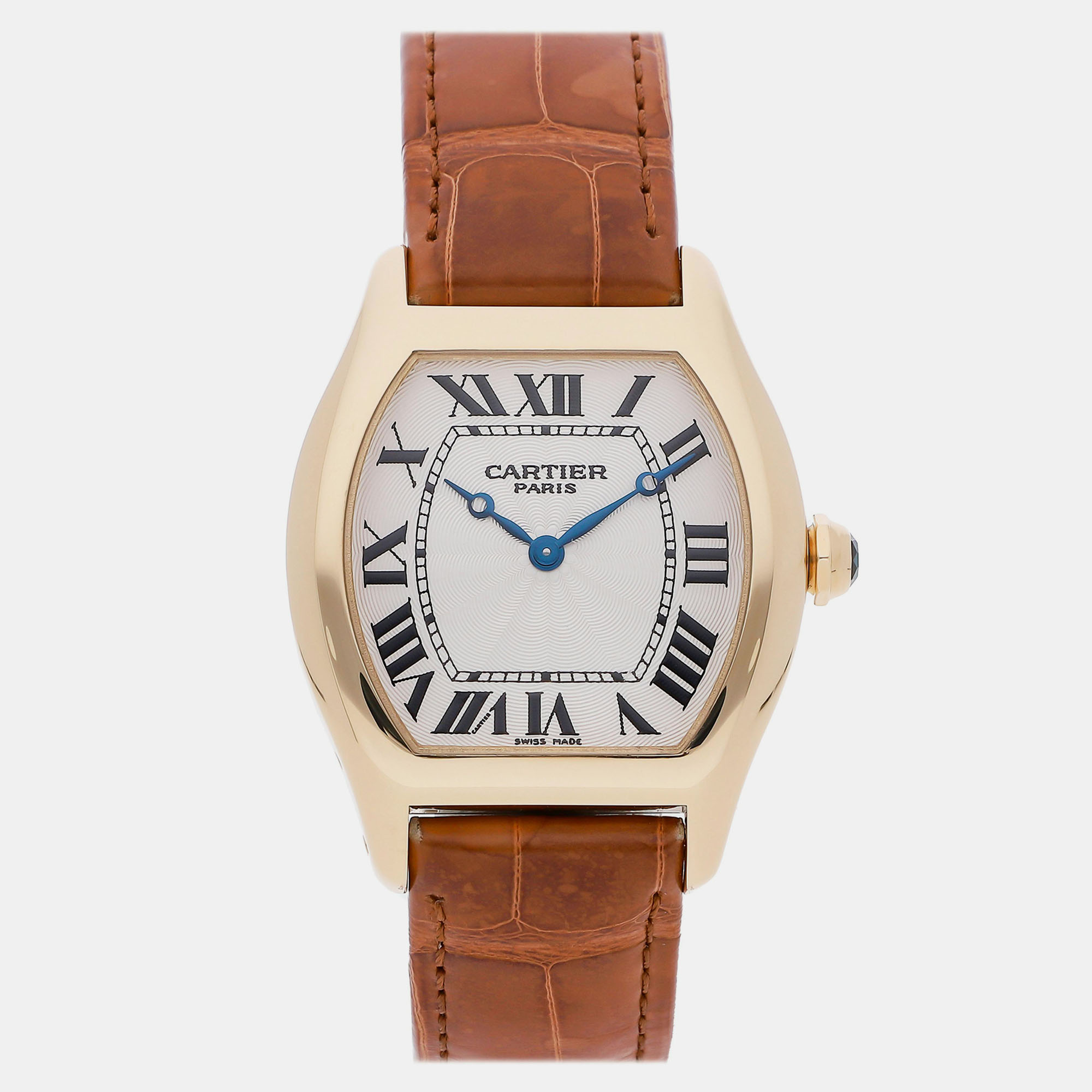 

Pre-Owned Cartier Tortue Large Model W1531851, White