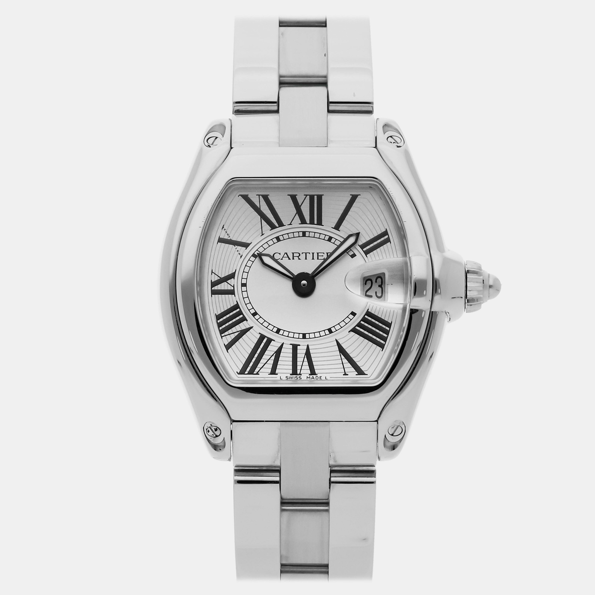 

Pre-Owned Cartier Roadster Small W62016V3, Silver