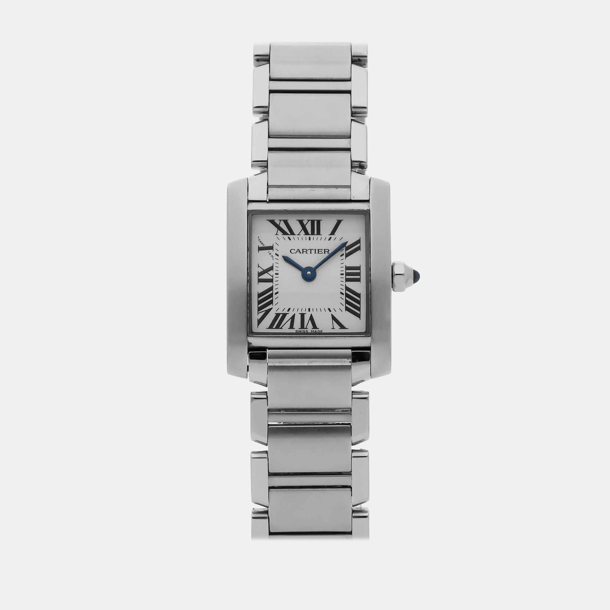 

Pre-Owned Cartier Tank Francaise Small Model W51008Q3, Silver