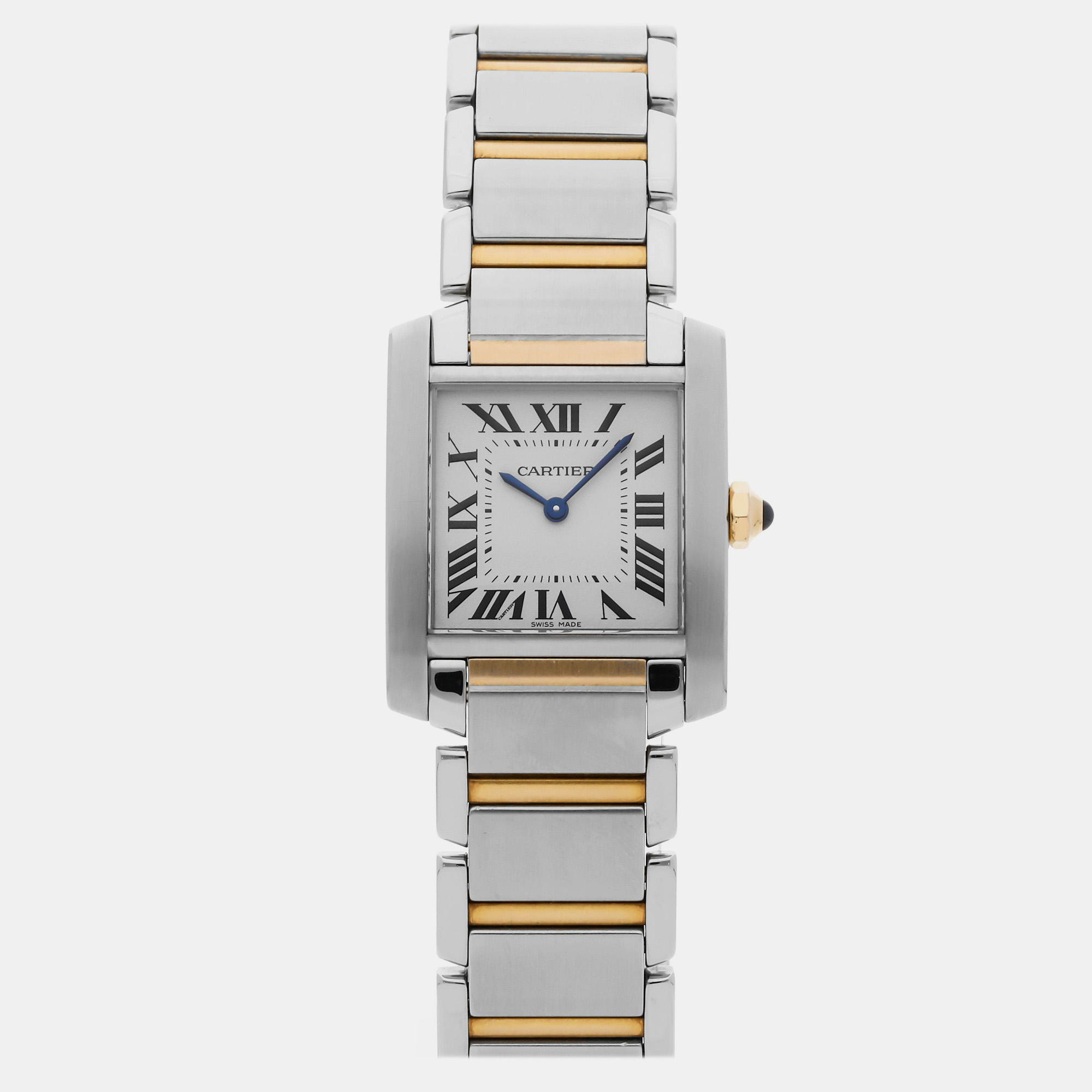 

Pre-Owned Cartier Tank Francaise W51006Q4 22 x 25 mm, Silver