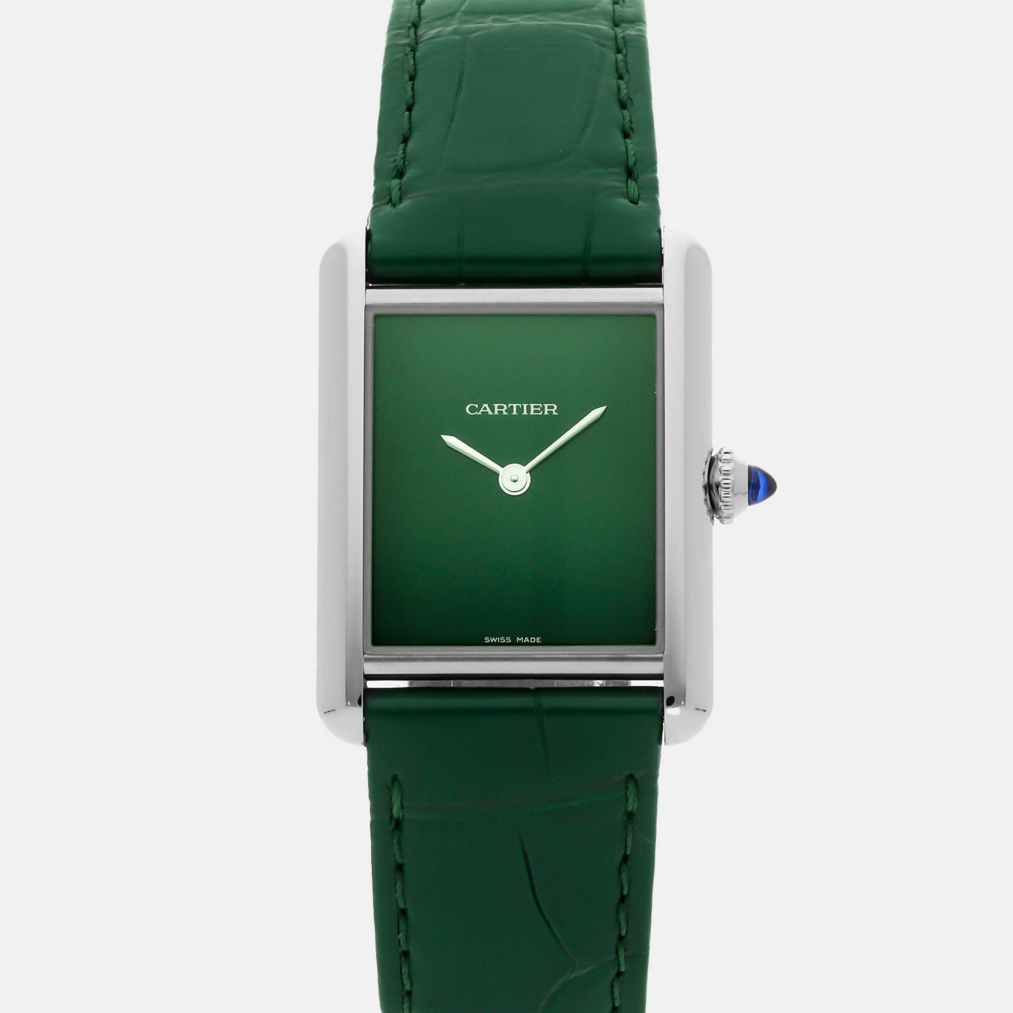 

Pre-Owned Cartier Tank Must 25 mm, Green