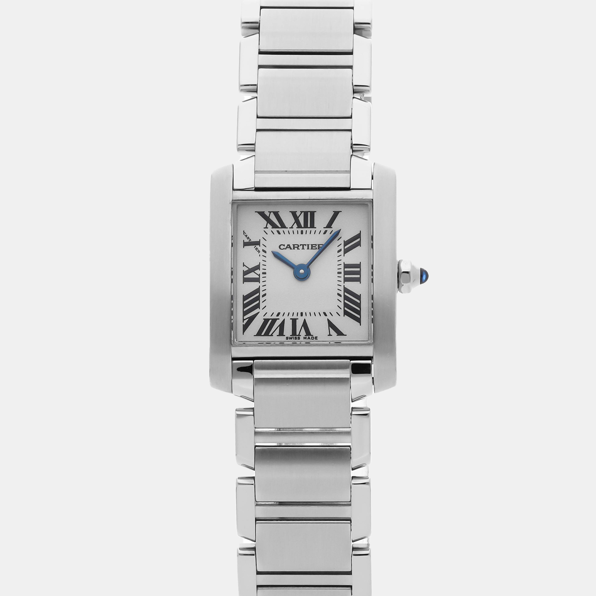 

Pre-Owned Cartier Tank Francaise Small Model W51008Q3, Silver