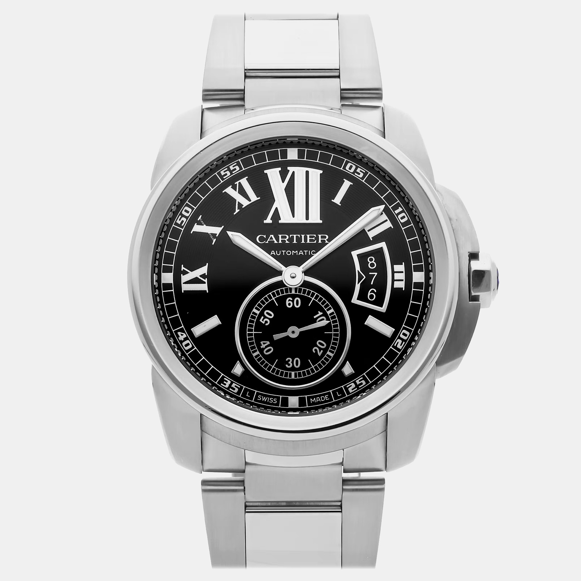 

Pre-Owned Cartier Calibre de Cartier W7100016, Black