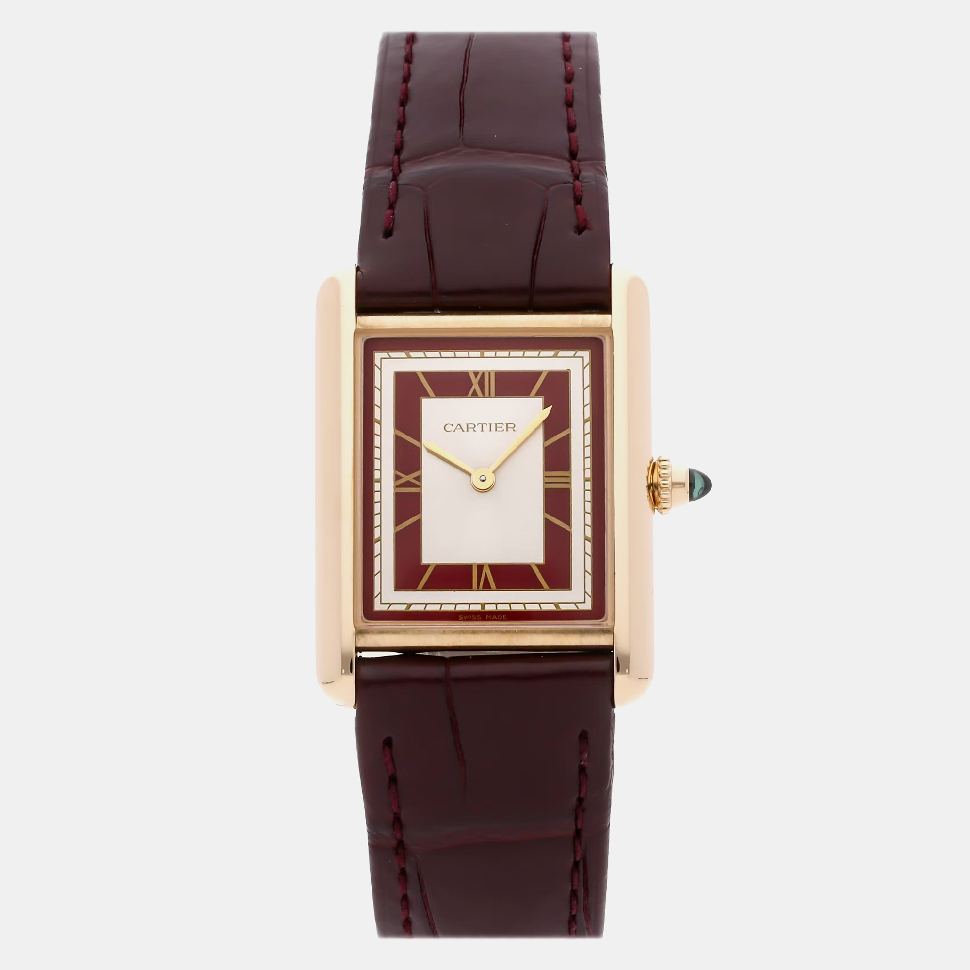 

Pre-Owned Cartier Tank Louis WGTA0059, Red
