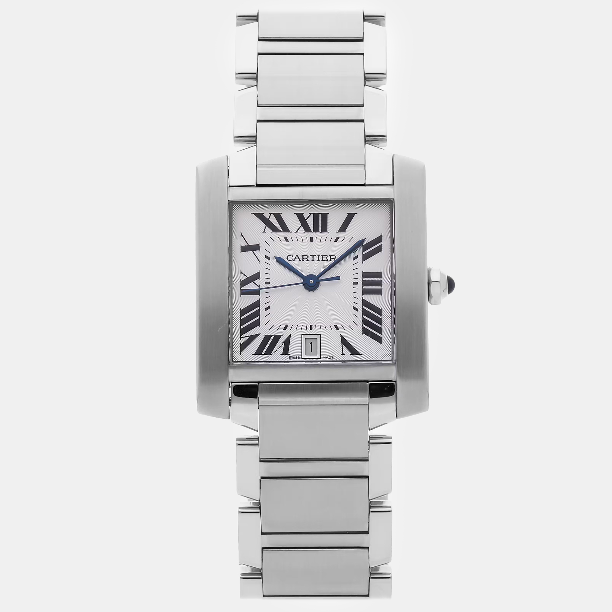 

Pre-Owned Cartier Tank Francaise W51002Q3, Silver