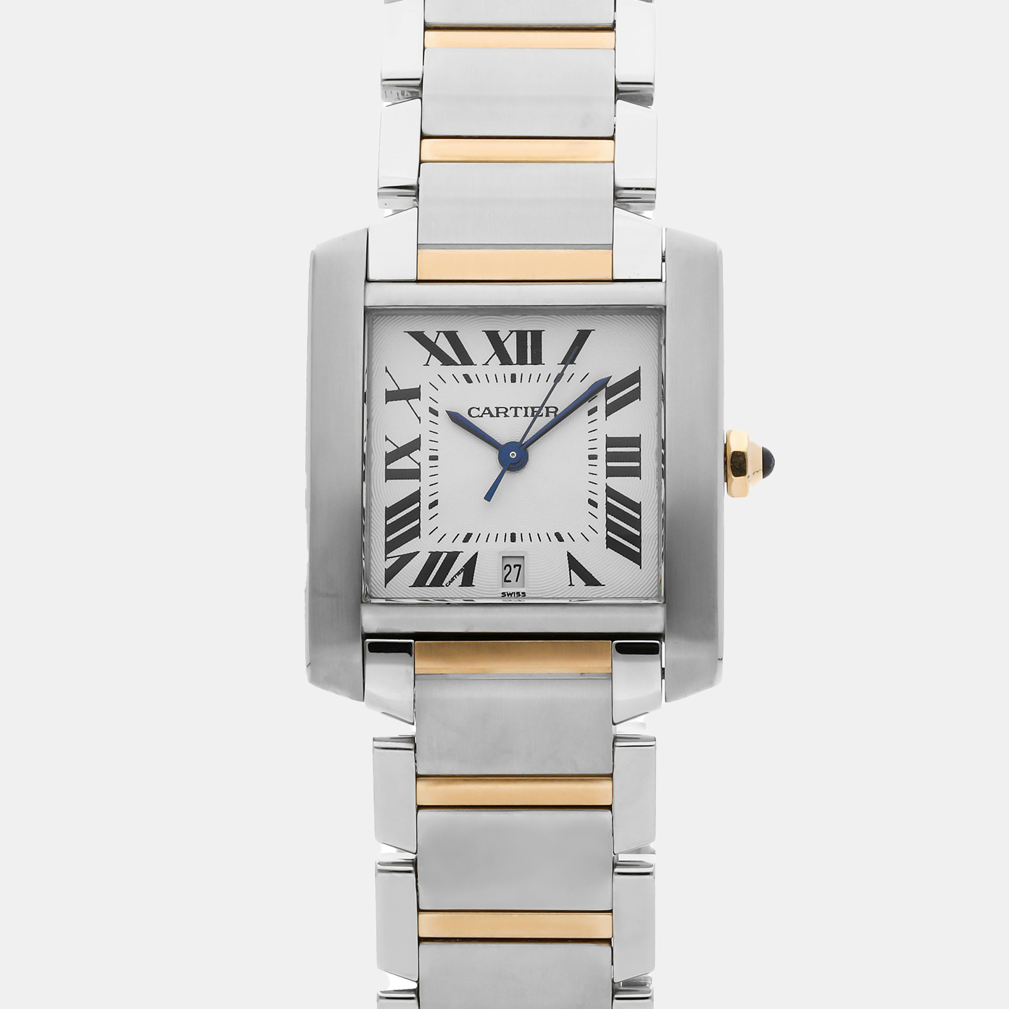 

Pre-Owned Cartier Tank Francaise Large Model W51005Q4, Silver