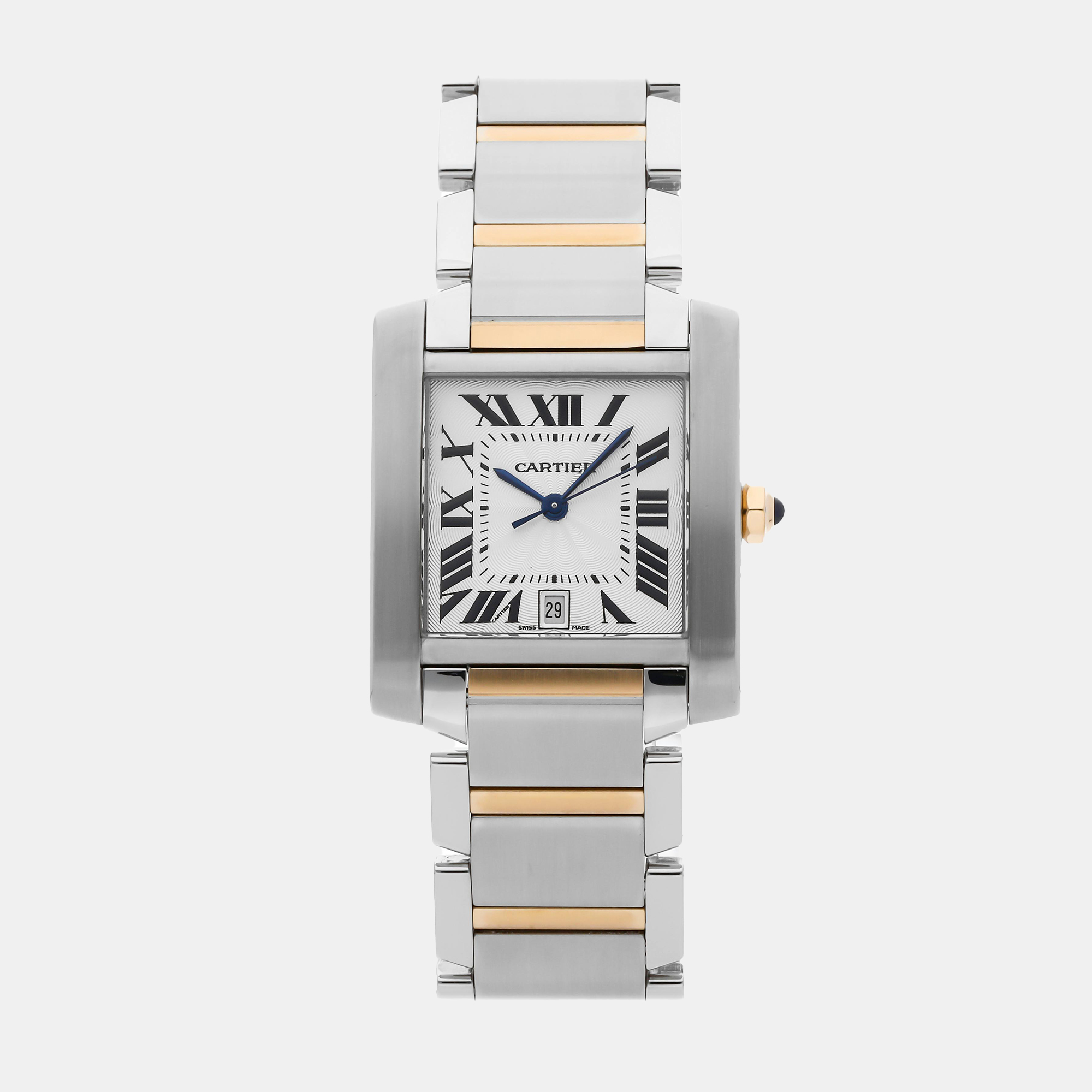 

Pre-Owned Cartier Tank Francaise Large Model W51005Q4, Silver