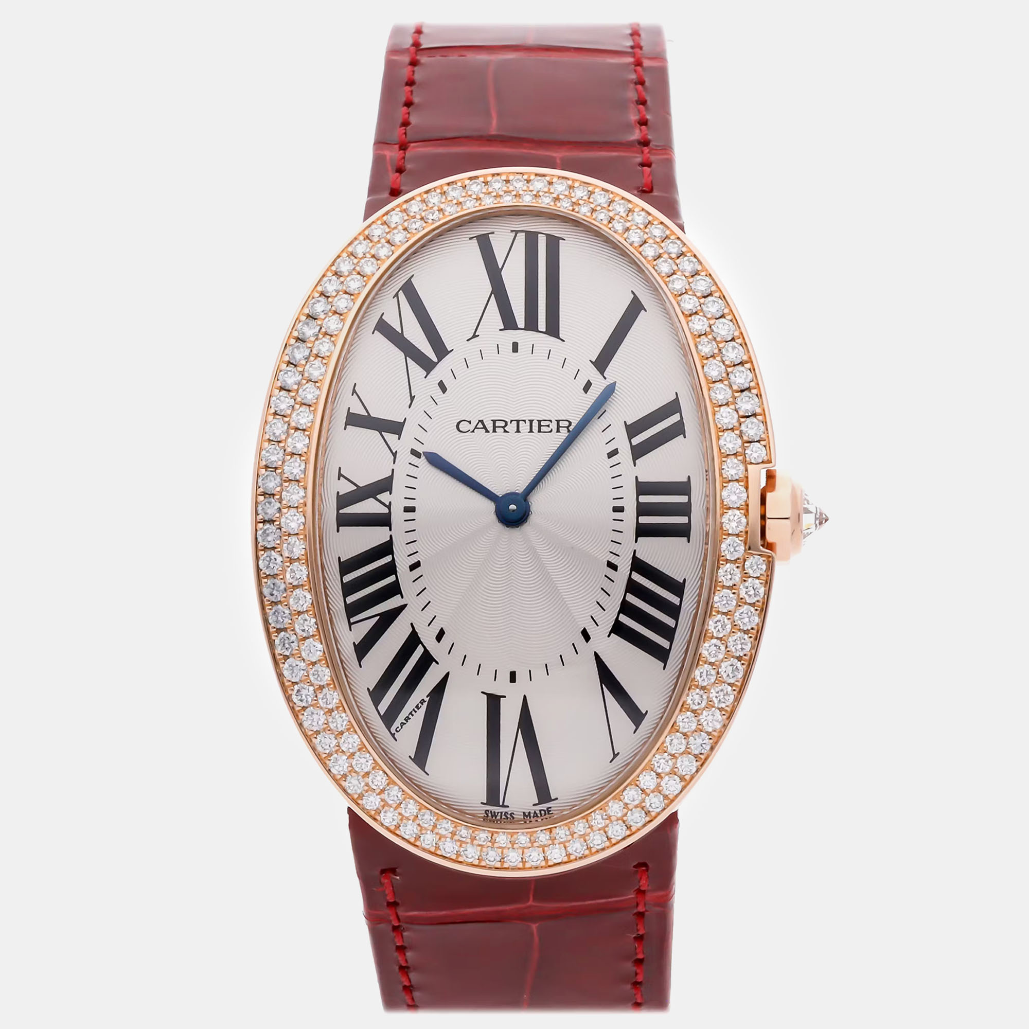 

Pre-Owned Cartier Baignoire WB520005, Silver