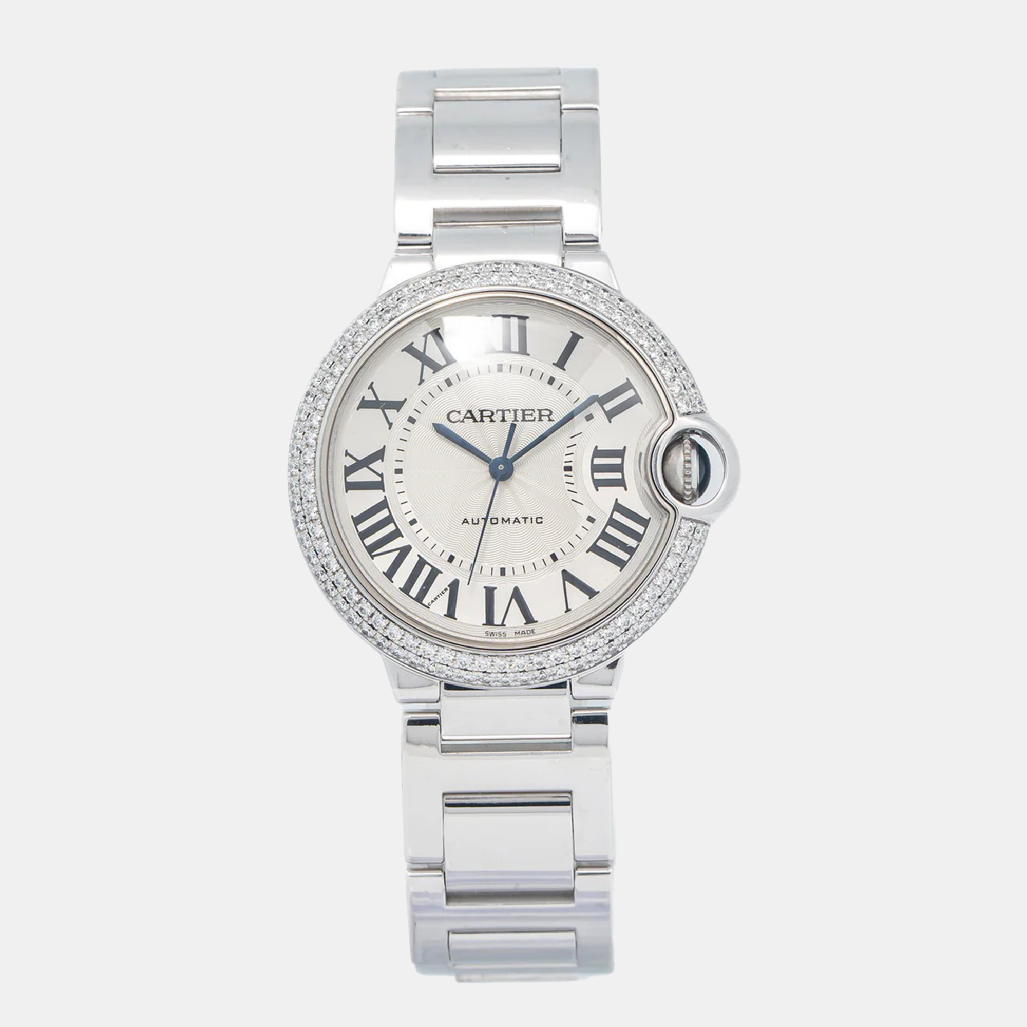 

Cartier Ballon Bleu WE96006Z3 White Dial Stainless Steel Automatic Men's Wristwatch 36 mm