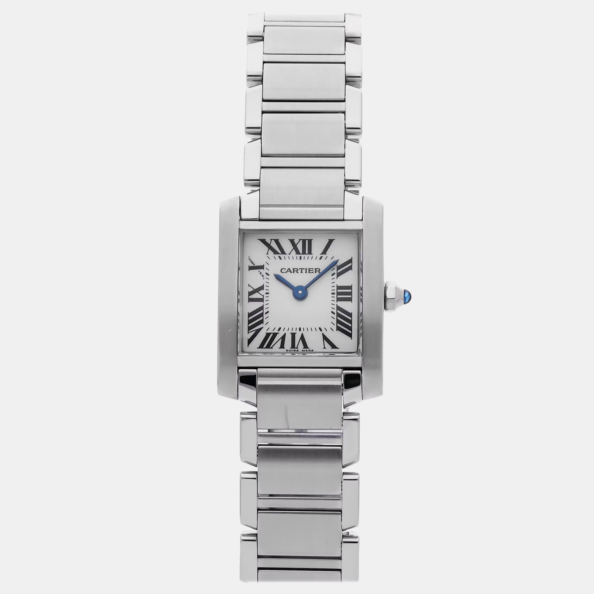 

Pre-Owned Cartier Tank Francaise Small Model W51008Q3, Silver