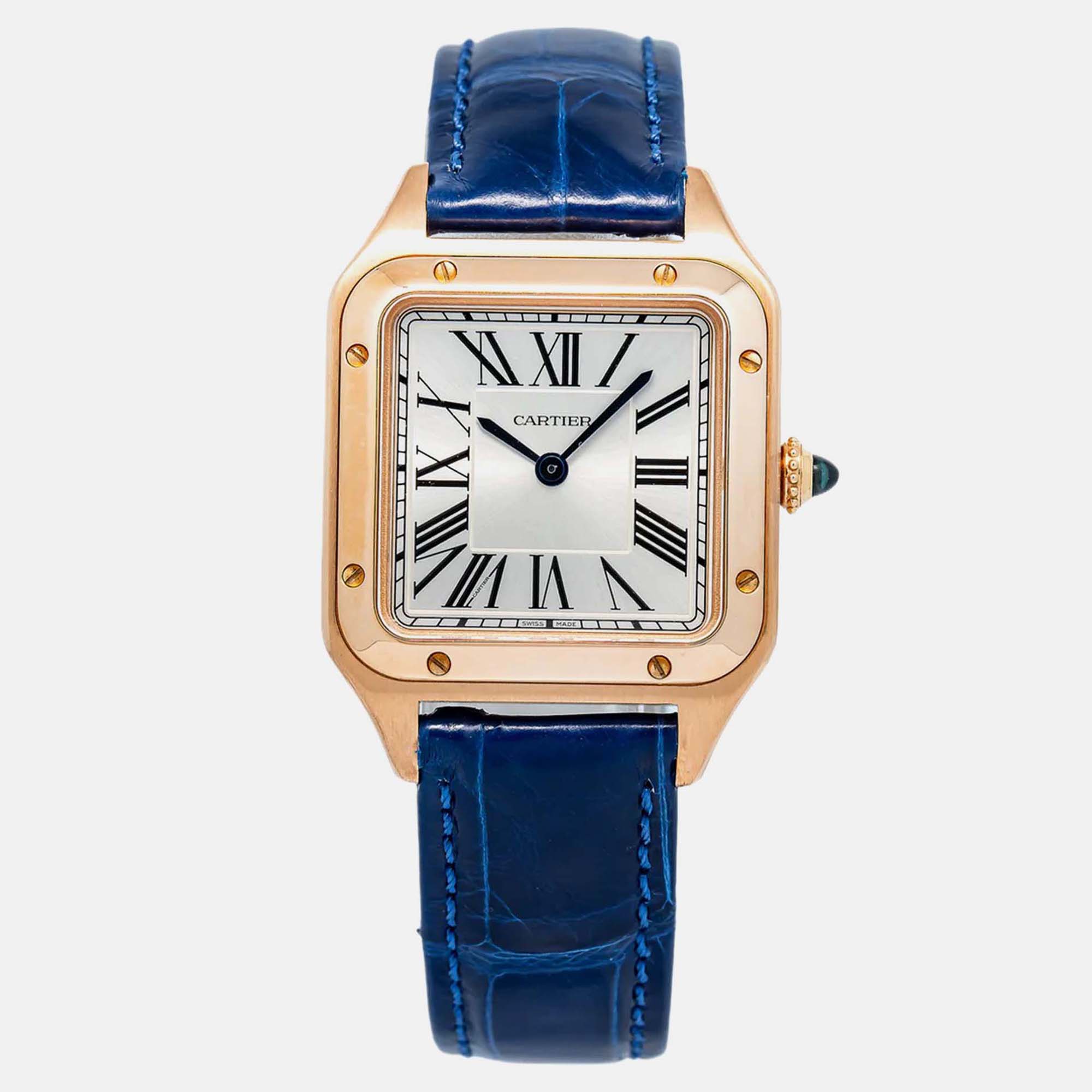 

Cartier Santos Dumont WGSA0022 Quartz Silver