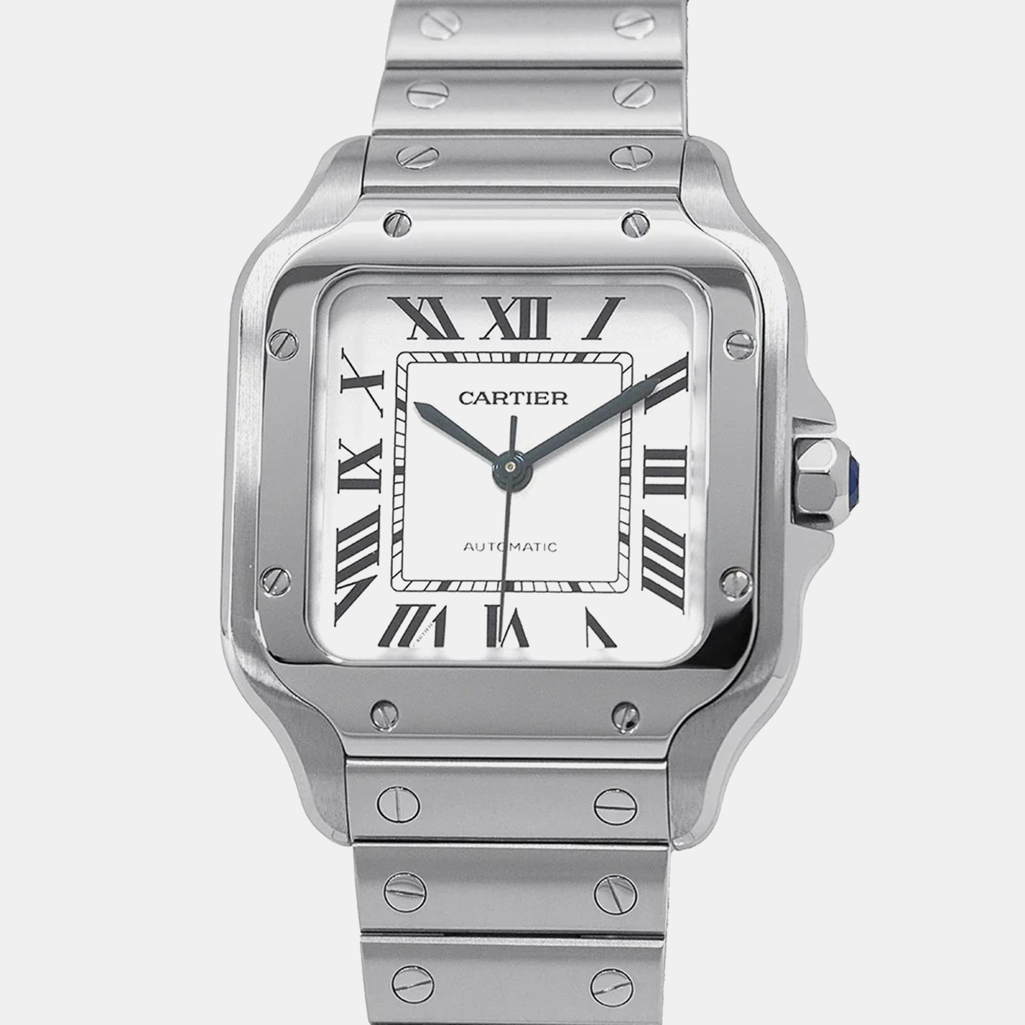 

Cartier Santos WSSA0029 Automatic Silver Stainless Steel Men's Wristwatch