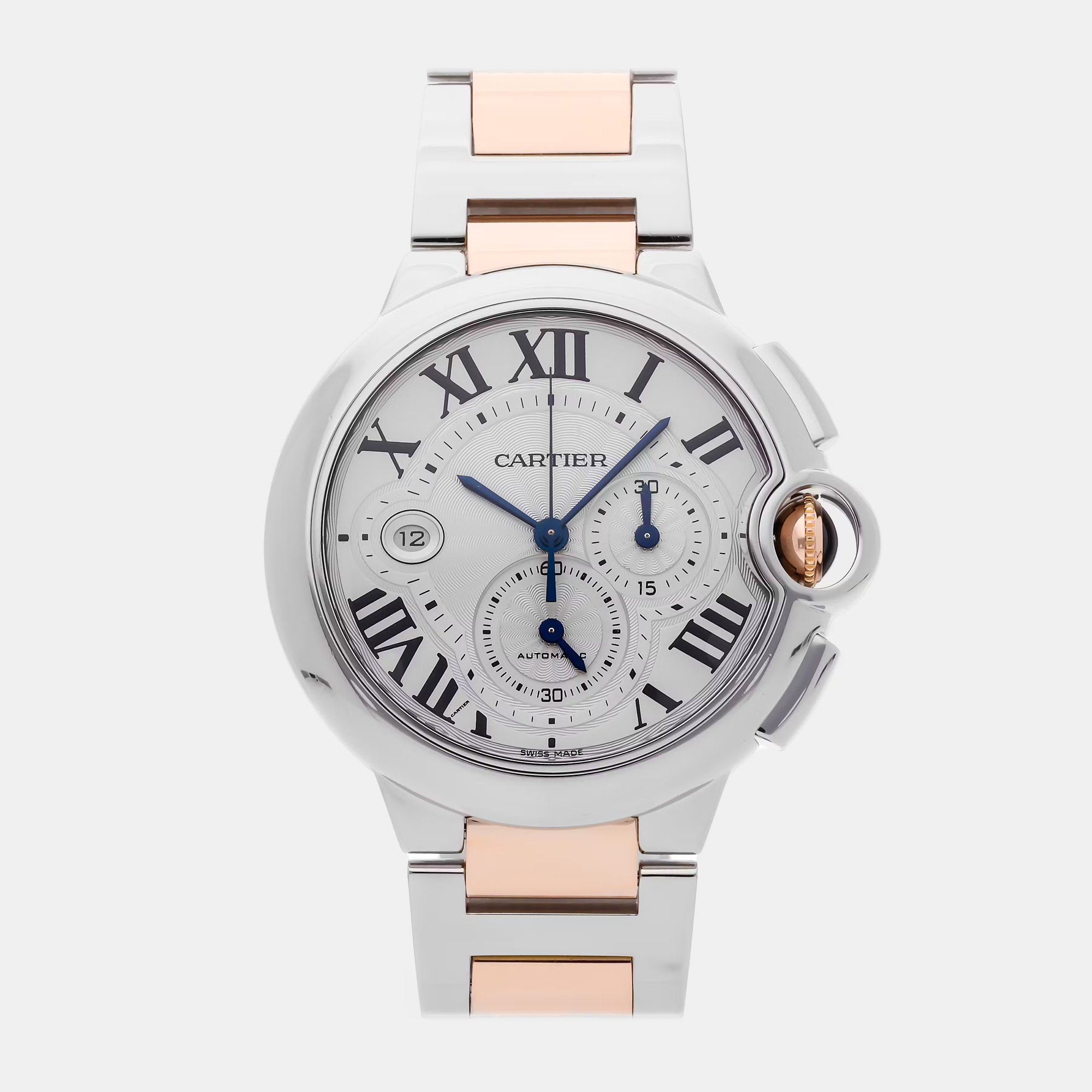 

Cartier Ballon Bleu W6920063 Automatic Silver Stainless Steel Men's Wristwatch