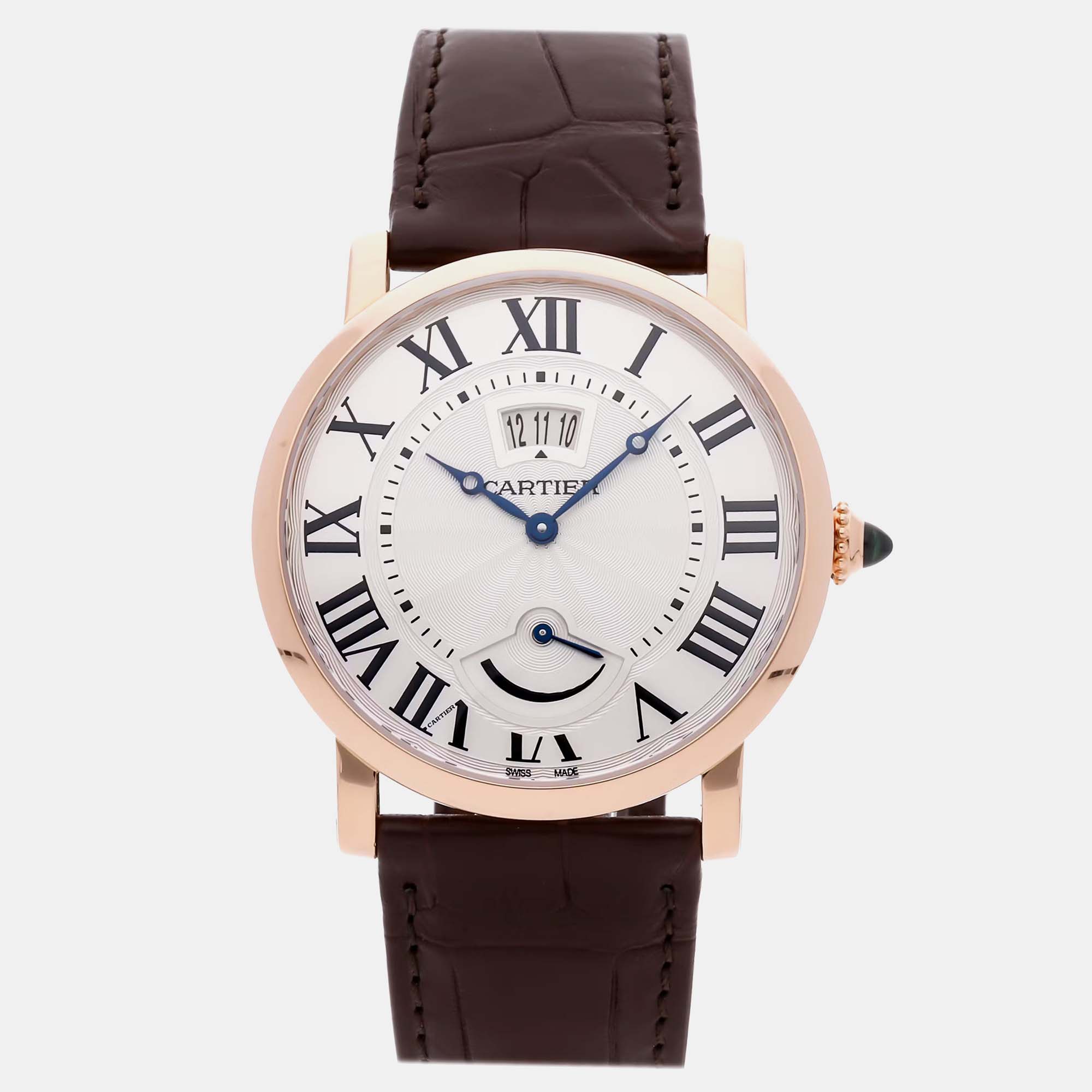 

Pre-Owned Cartier Rotonde De Cartier W1556252, Silver