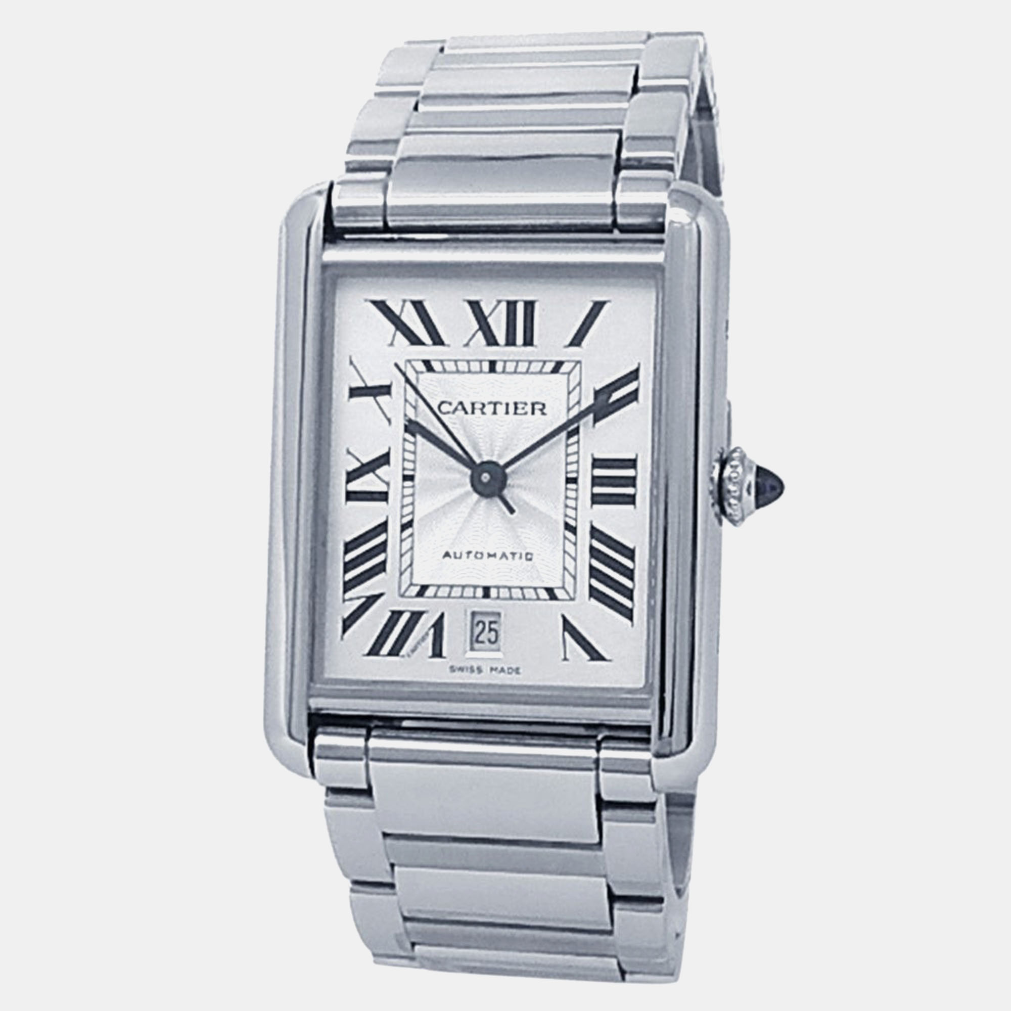 

Cartier Tank Must WSTA0053 Automatic Silver Stainless Steel Men’s Wristwatch 41 mm