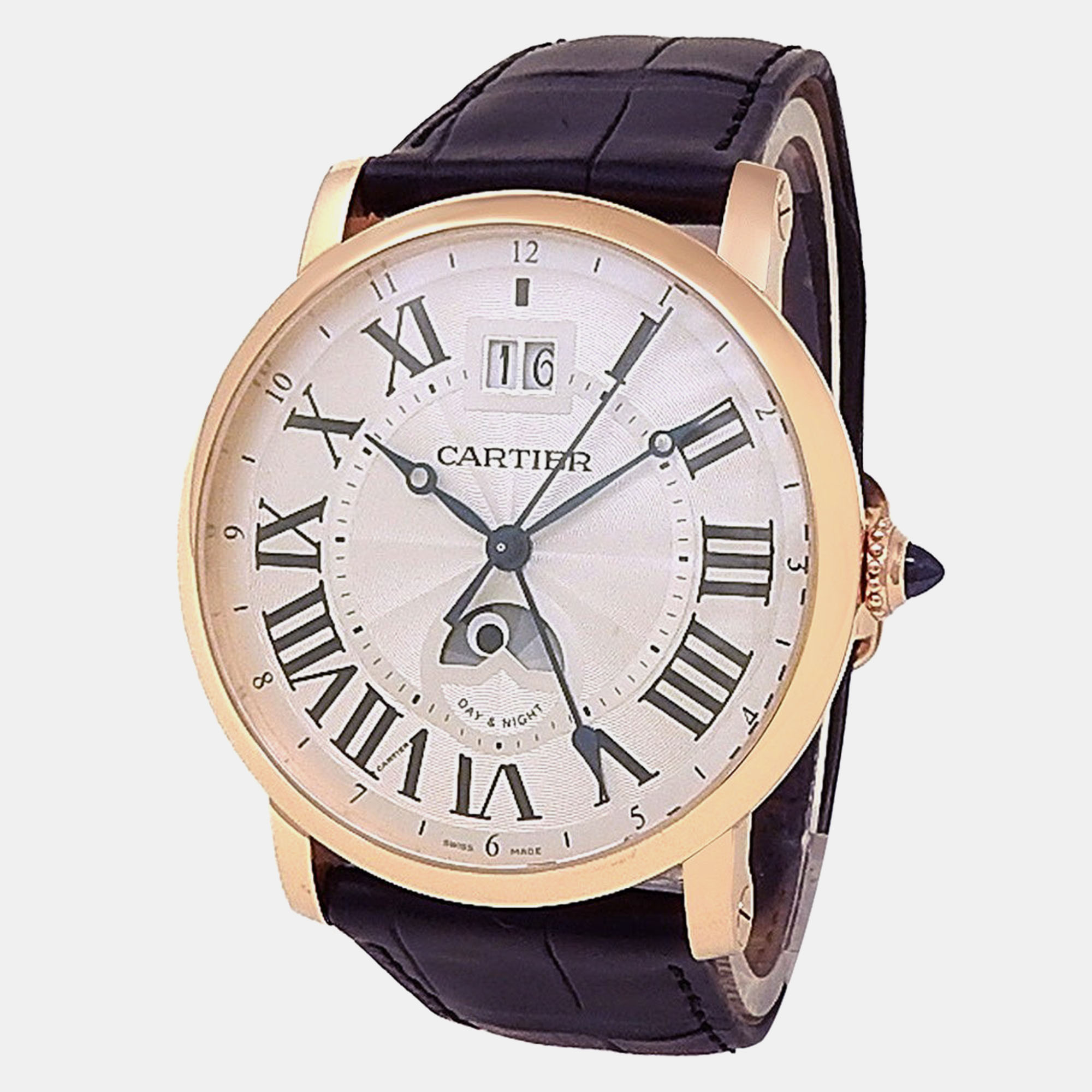 

Cartier Rotonde de Cartier W1556220 Automatic Silver 18K Rose Gold Men’s Wristwatch 42 mm