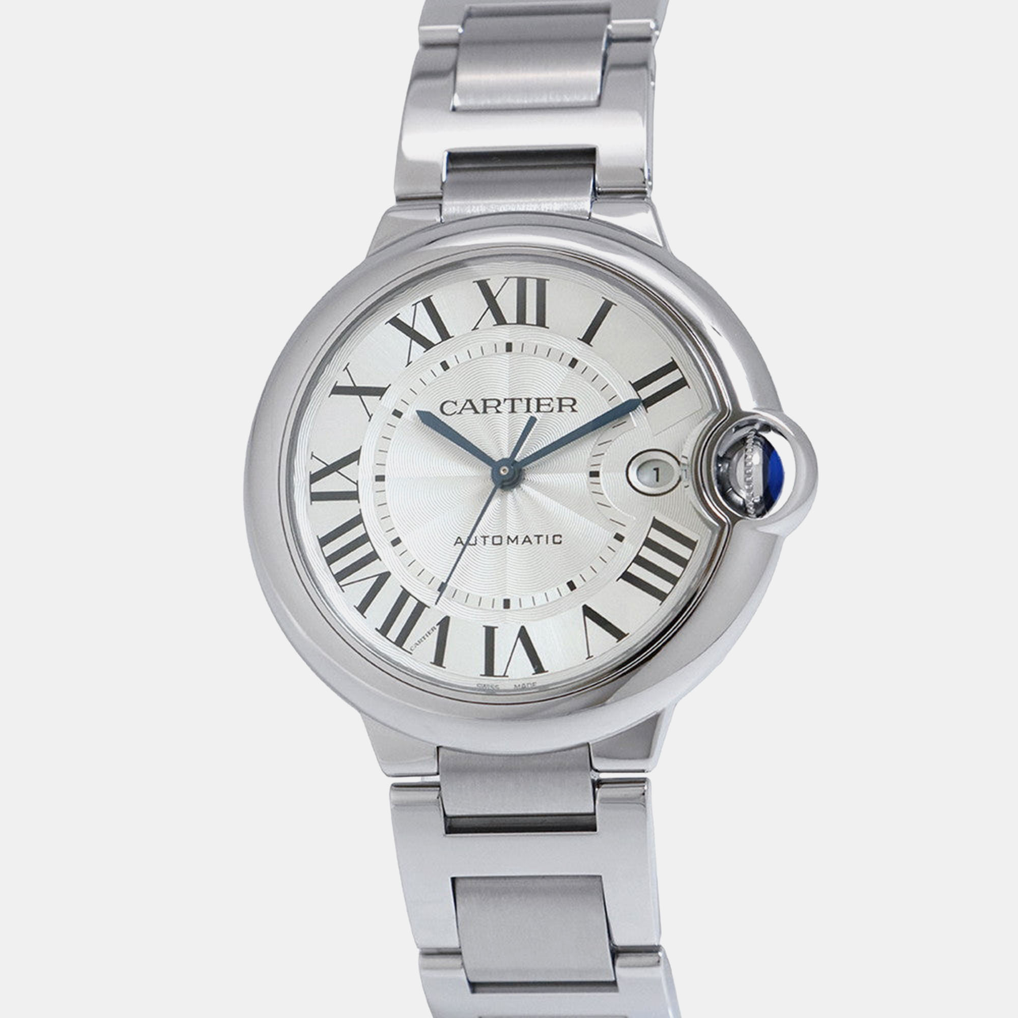 

Cartier Ballon Bleu WSBB0040 Automatic Silver Stainless Steel Men’s Wristwatch 40 mm