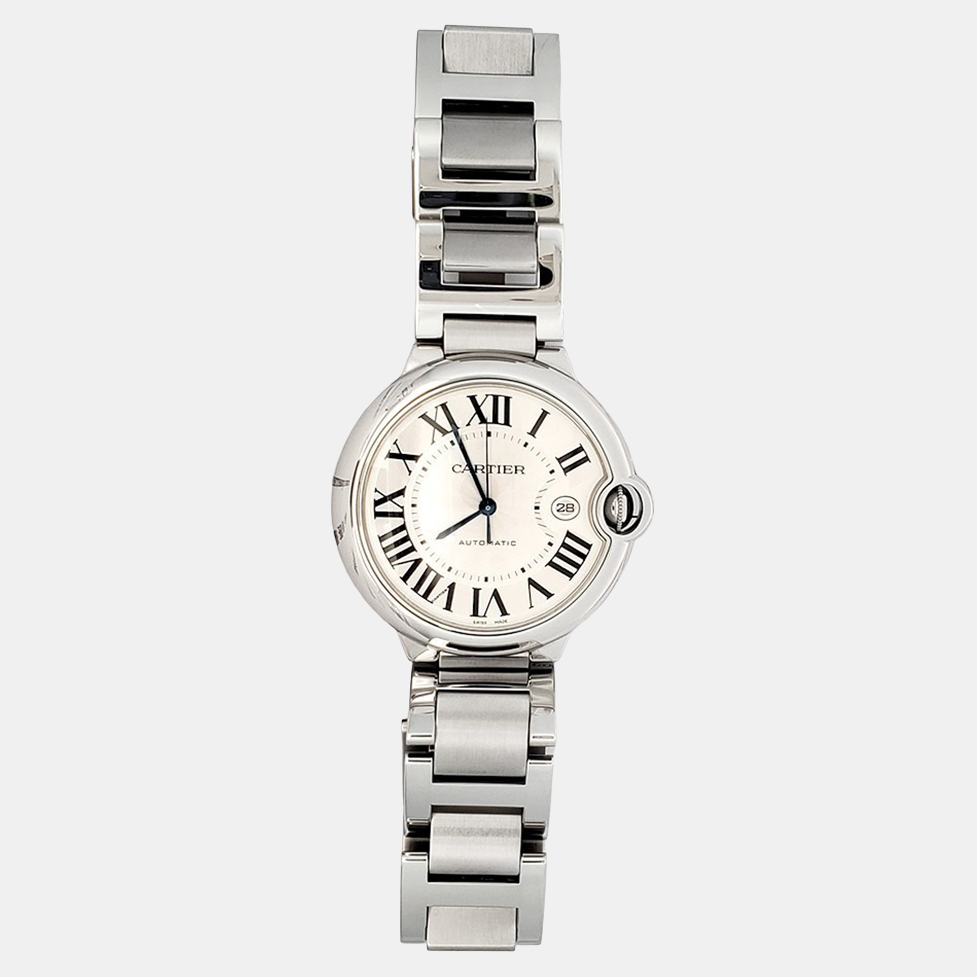 

Cartier Ballon Bleu W69012Z4 Automatic Silver Stainless Steel Men's Wristwatch 42 mm