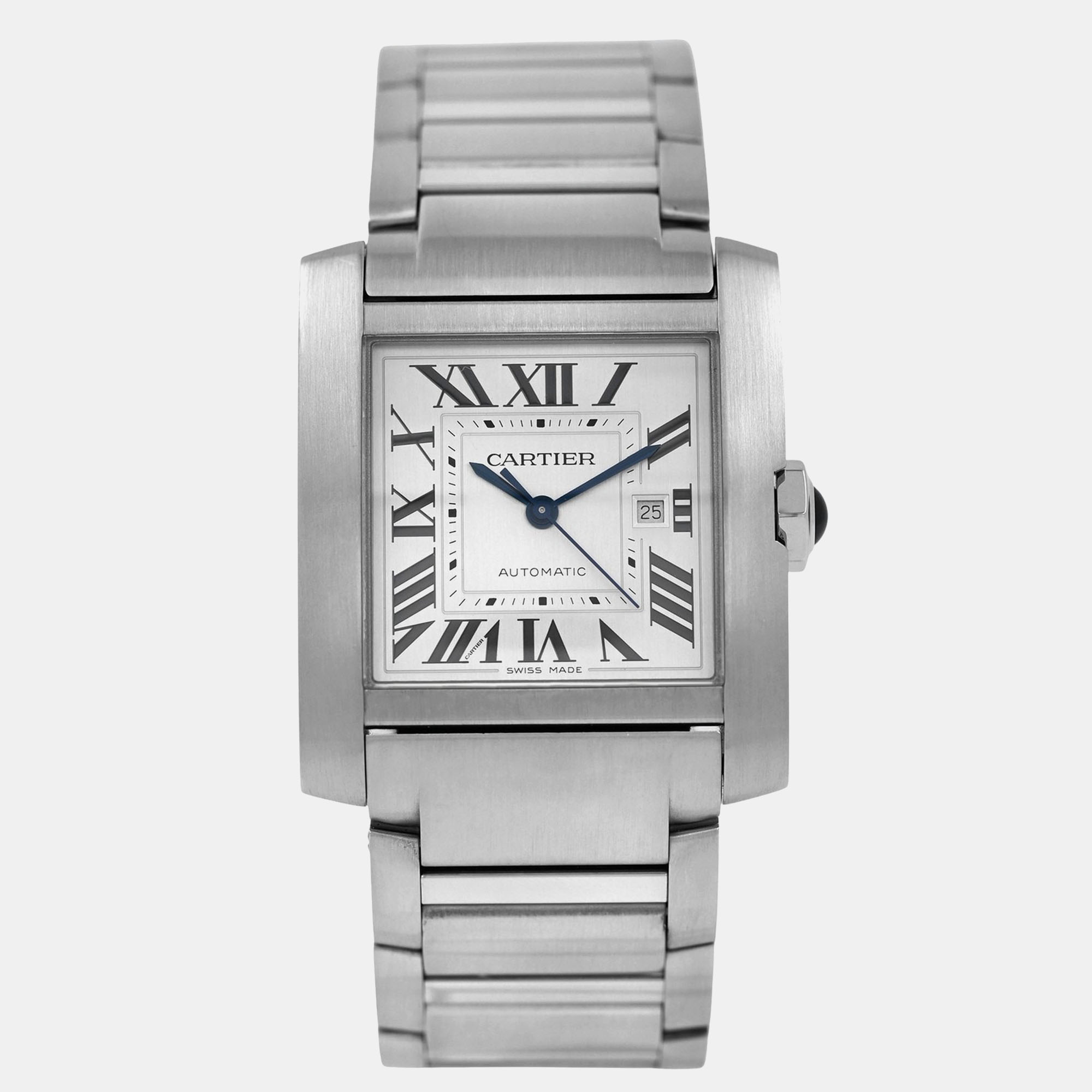 

Cartier Tank Francaise WSTA0067 Automatic White Stainless Steel Men's Wristwatch 45 mm