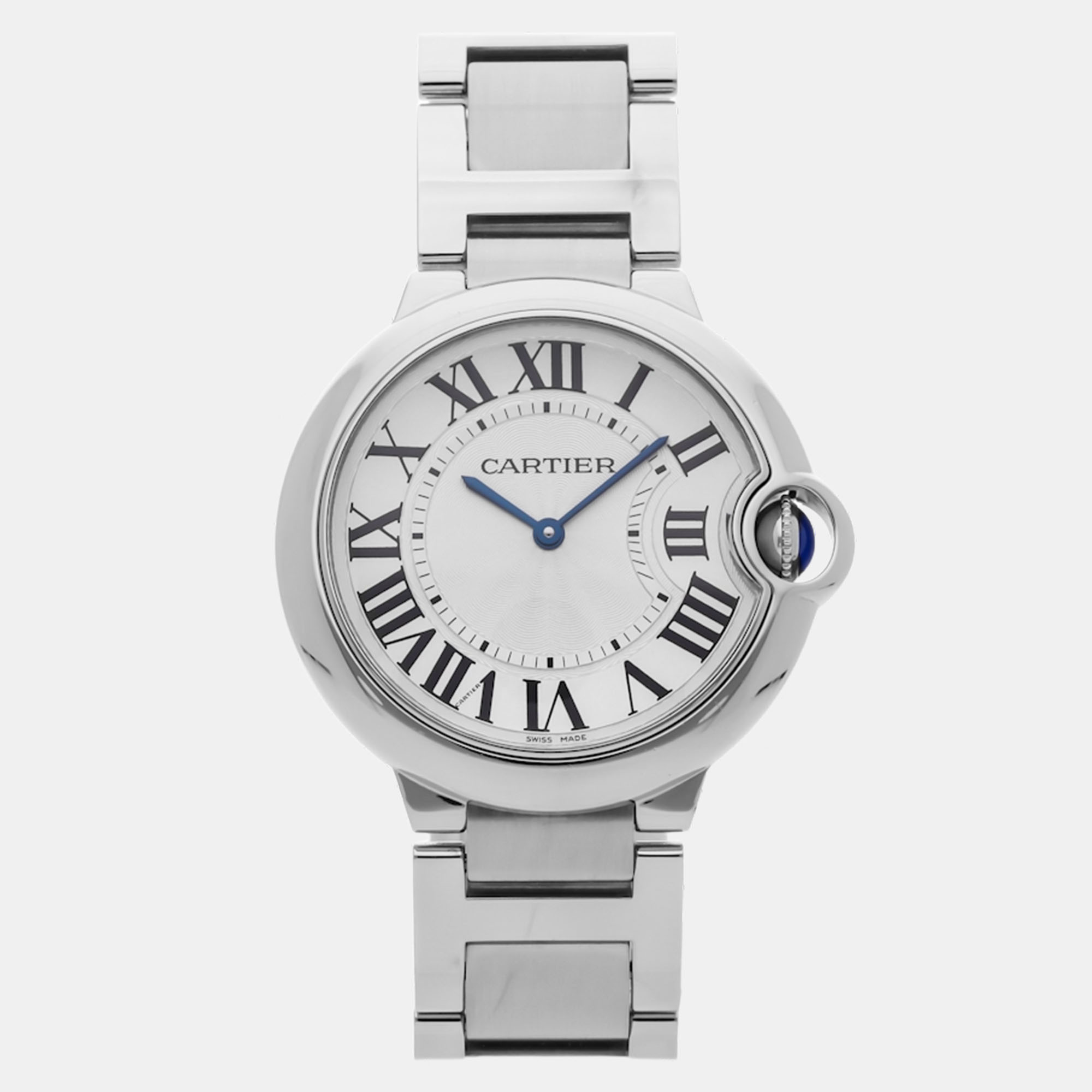 

Pre-Owned Cartier Ballon Bleu W69011Z4 36 mm, Silver