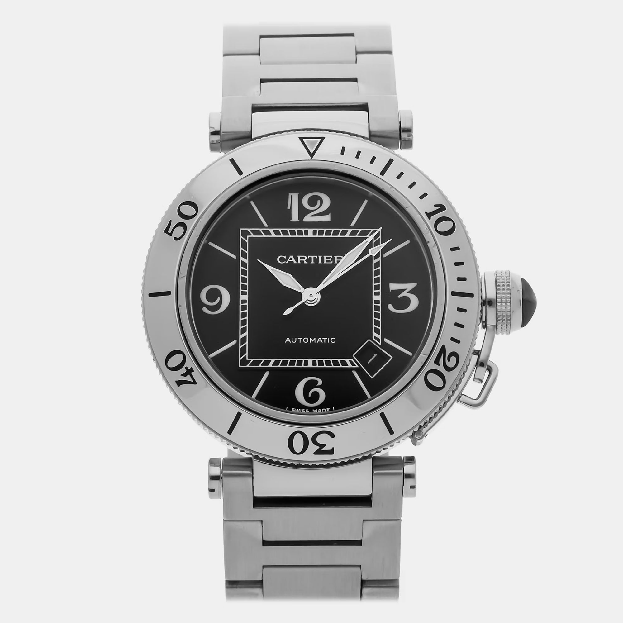Pre-Owned Cartier Pasha Seatimer W31077M7 40 mm