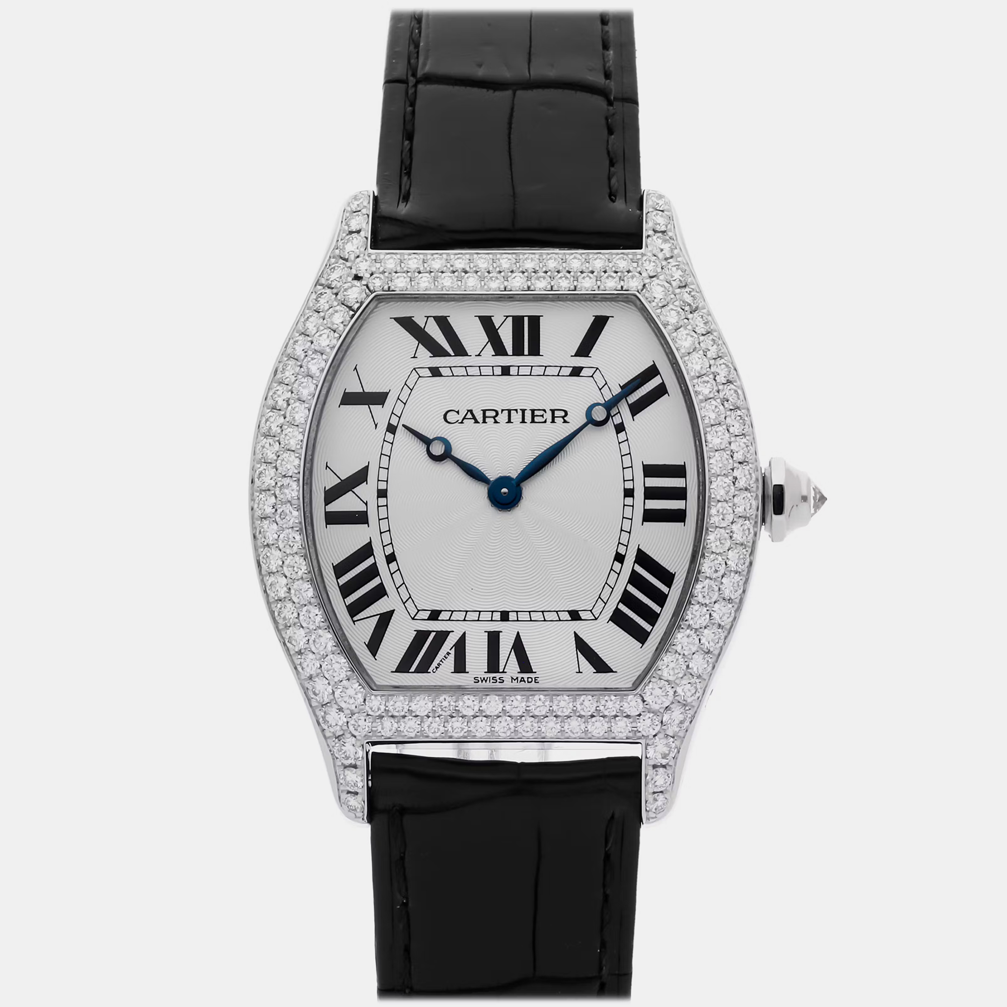

Pre-Owned Cartier Tortue LM WA503851, Silver