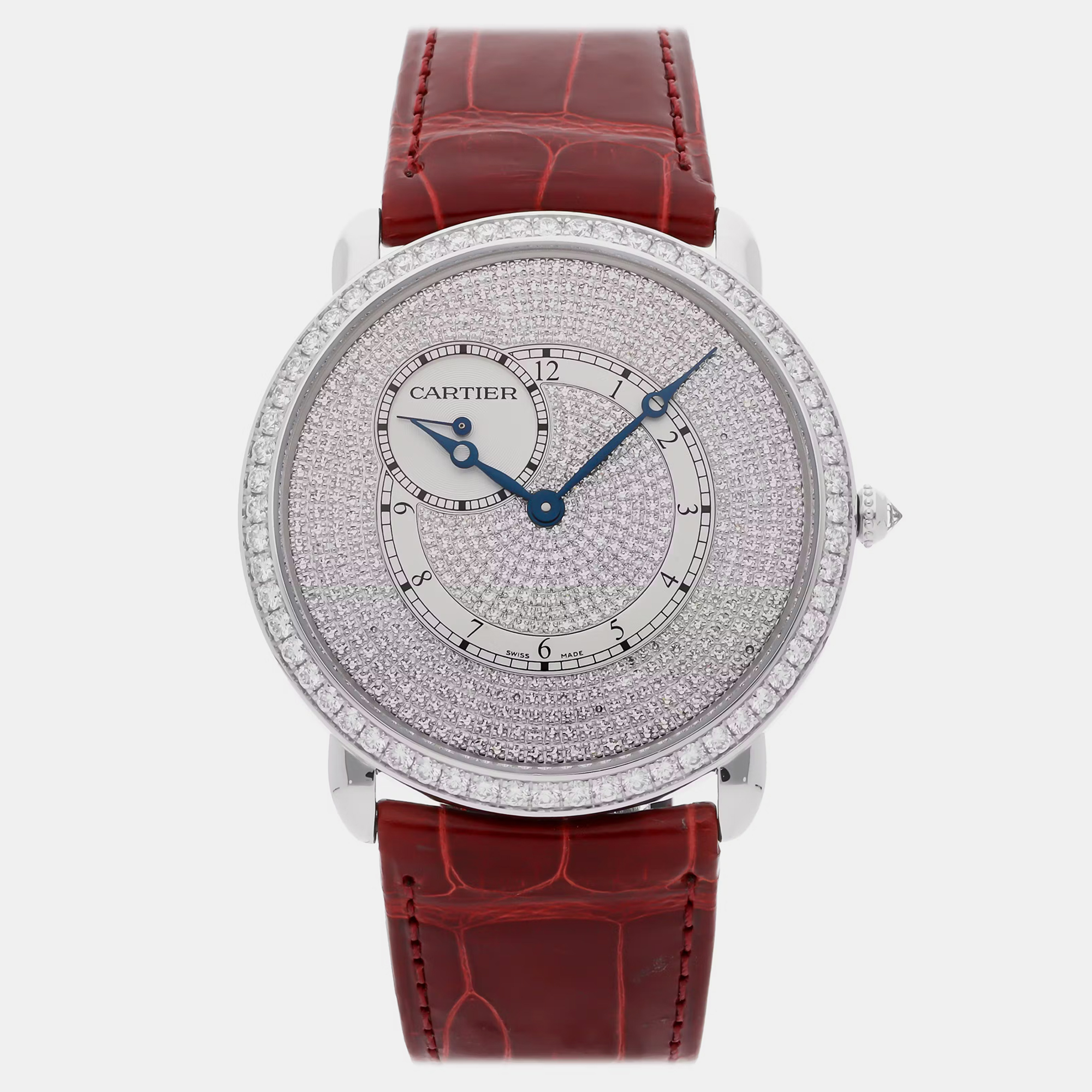 

Pre-Owned Cartier Ronde Louis Cartier WR007003, Silver