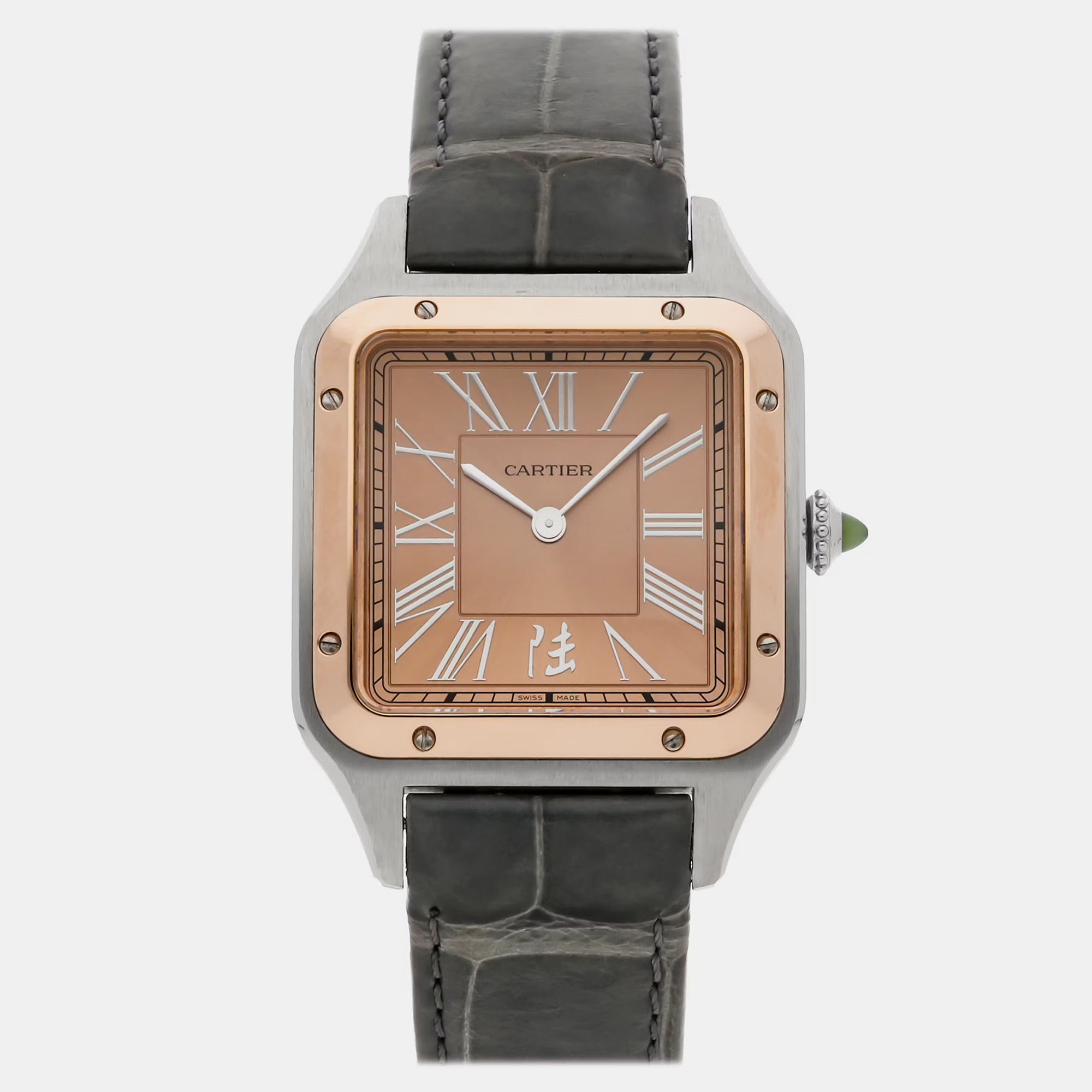 Pre-Owned Cartier Santos Dumont China W2SA0027 31.4mm x 43.5mm