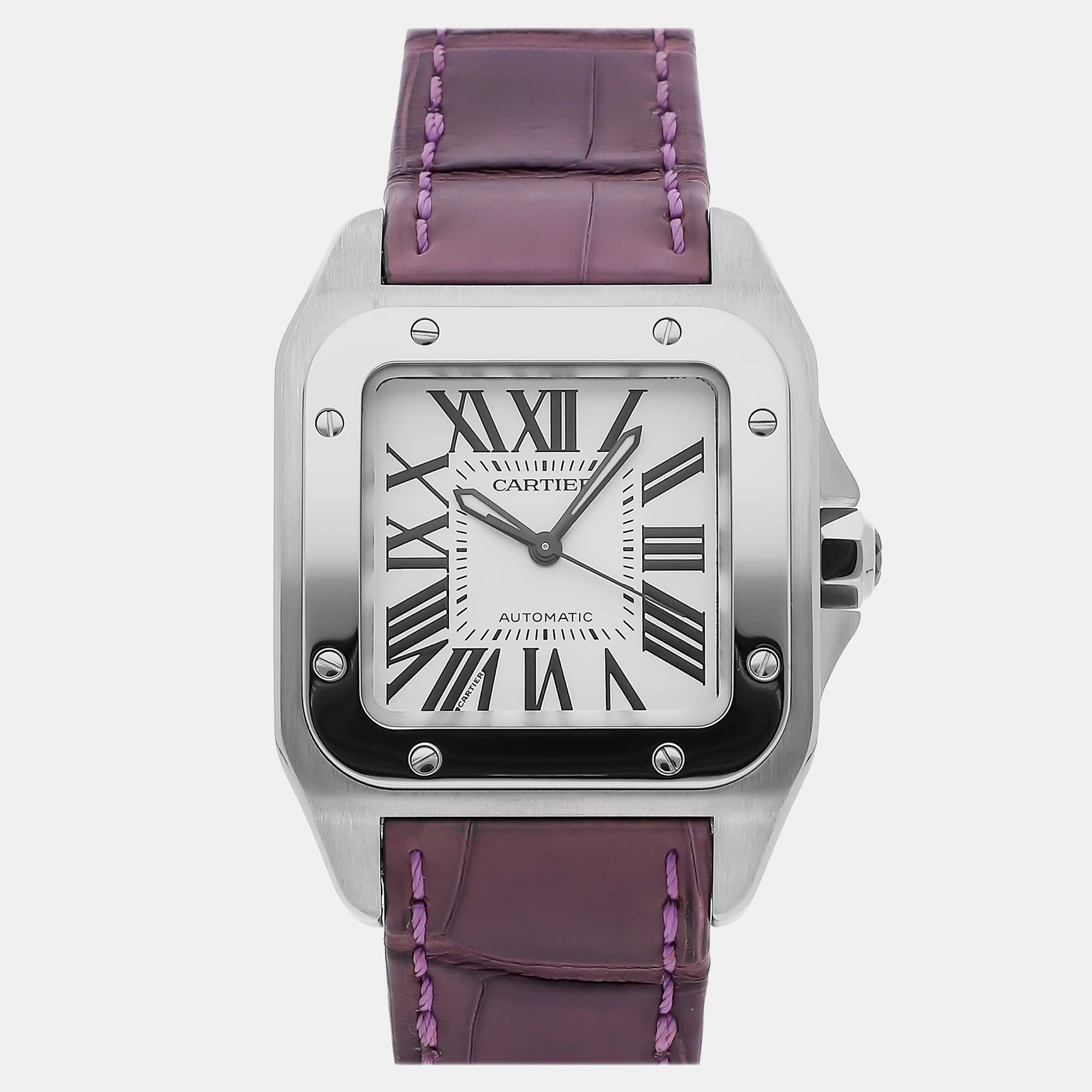

Pre-Owned Cartier Santos 100 W20106X8, Silver