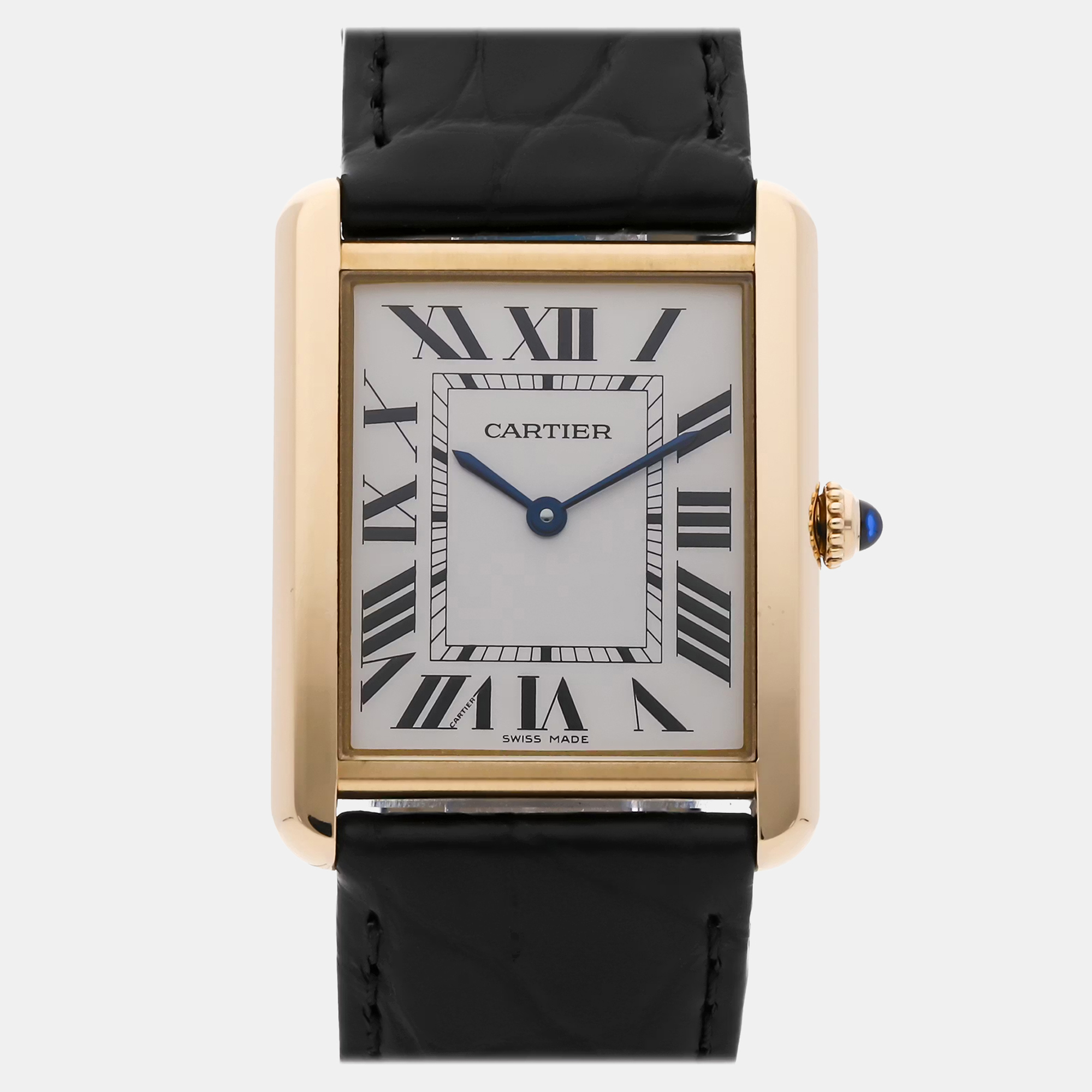 

Pre-Owned Cartier Tank Solo W5200004, White