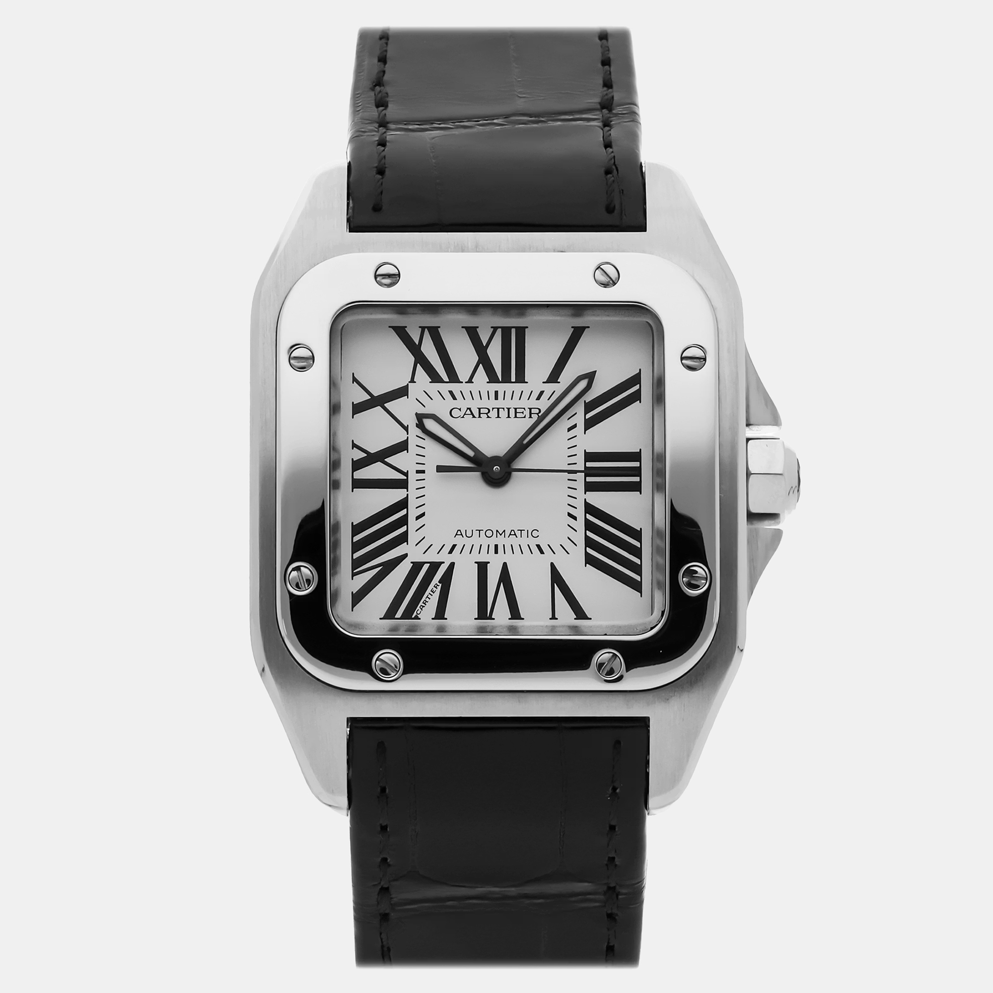 Pre-Owned Cartier Santos 100 W20126X8 35 mm