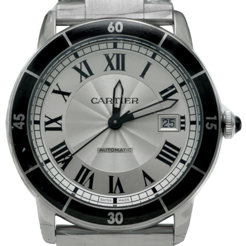 

Cartier Silver Dial Ronde Croisiere Stainless Steel Automatic Men's Watch
