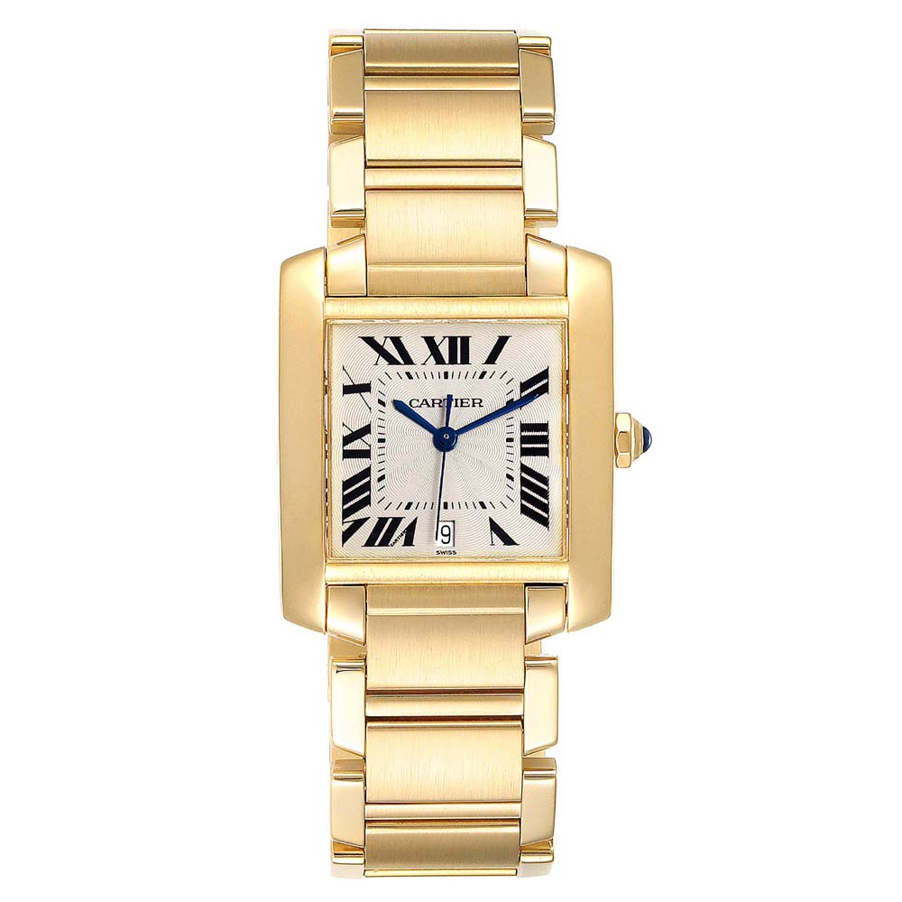 used cartier tank francaise mens