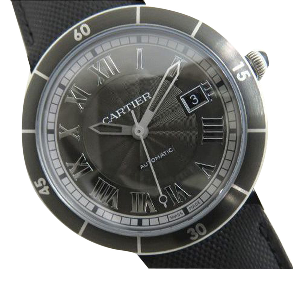 

Cartier Gray Stainless Steel Ronde Croisiere Automatic WSRN0003 Men's Wristwatch, Grey