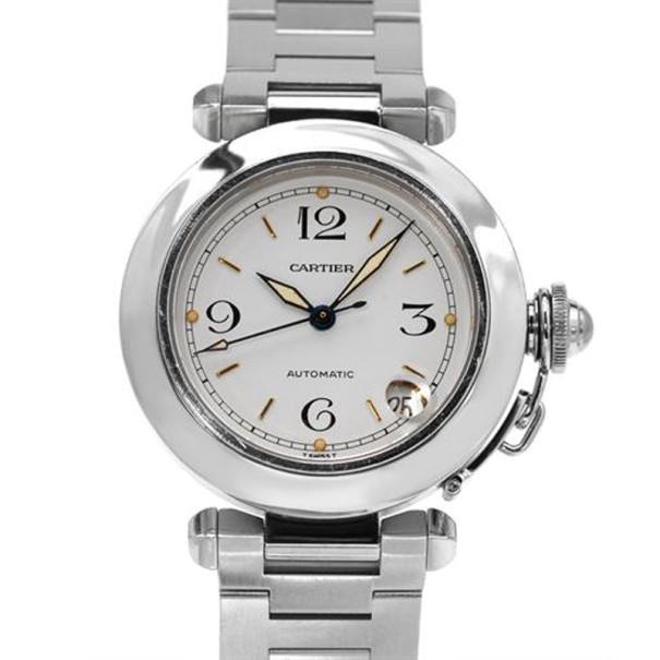 مملوكة مسبقًا Cartier Pasha Stainless Steel Automatic Watch